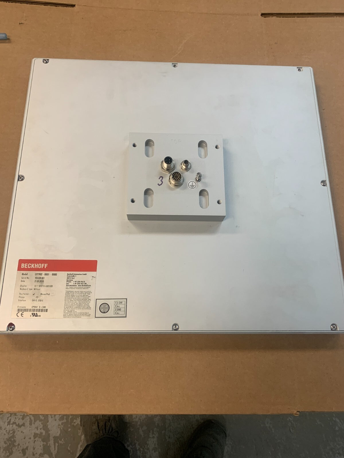 Beckhoff Touch Panel CP7902-0001-0000 Operator Panel 15"3