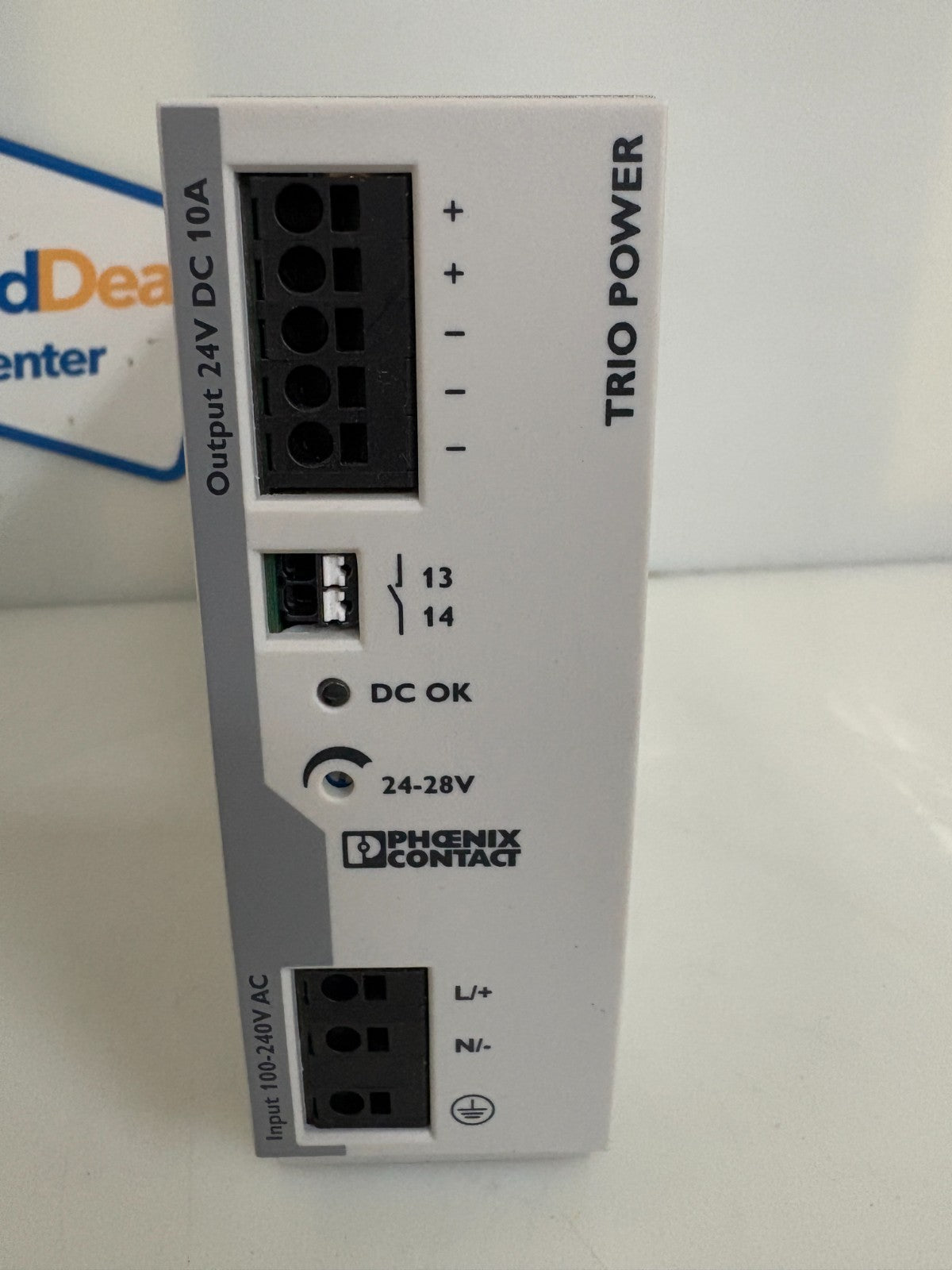 PHOENIX CONTACT POWER SUPPLY TRIO-PS-2G/1AC/24DC/10