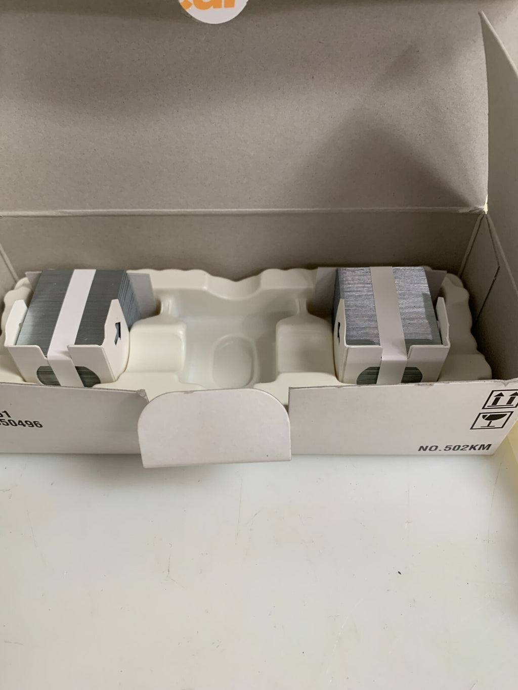 KONICA MINOLTA STAPLES KQFR MS-5D 4623-361 502KM LOT OF 2