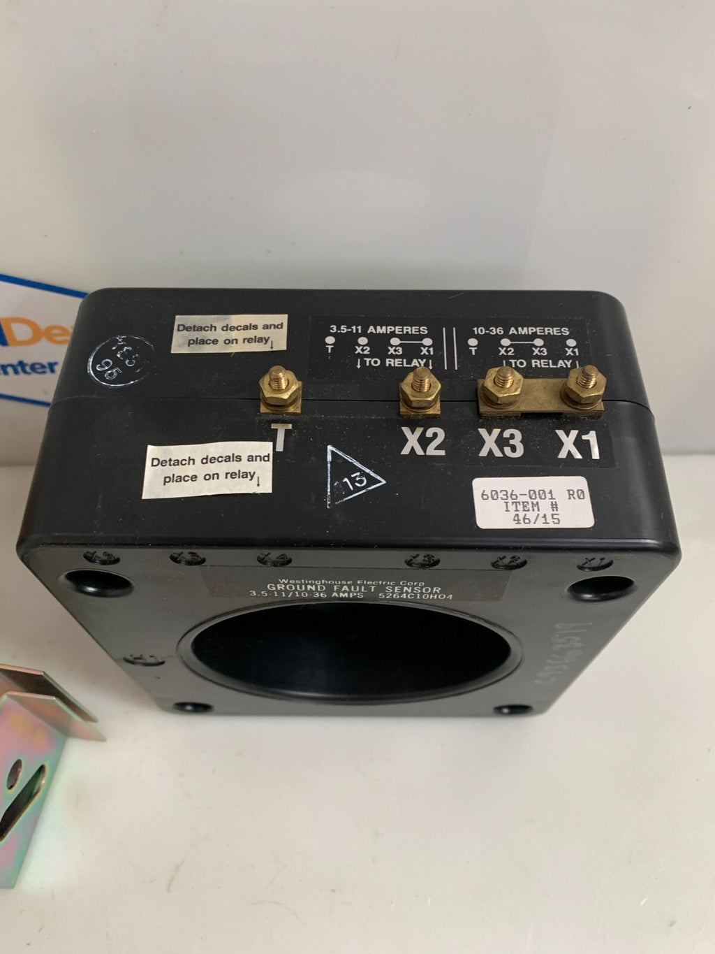 WESTINGHOUSE GROUND FAULT SENSOR 5264C10H04