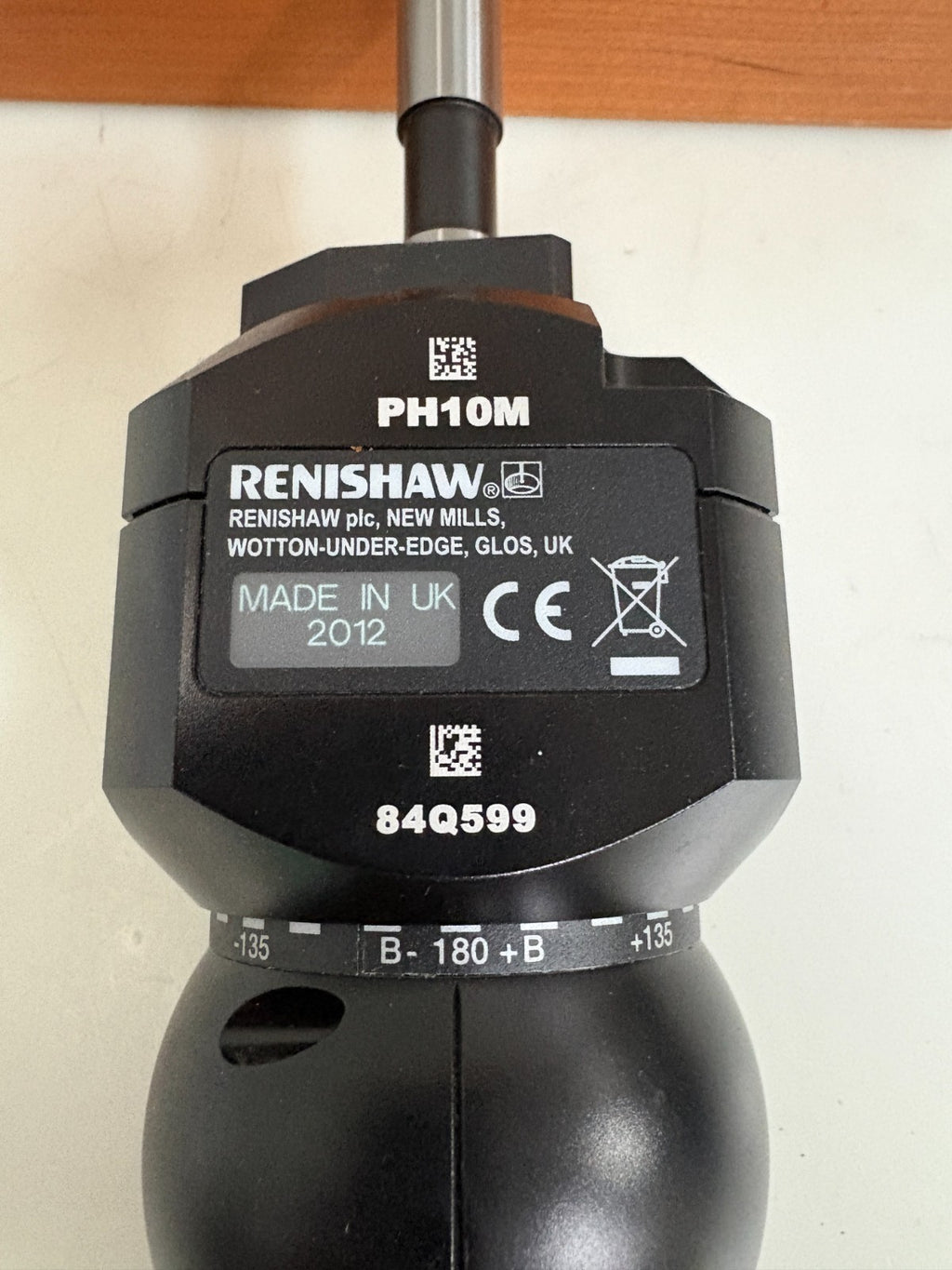 RENISHAW MOTORIZED CMM PROBE HEAD PH10M