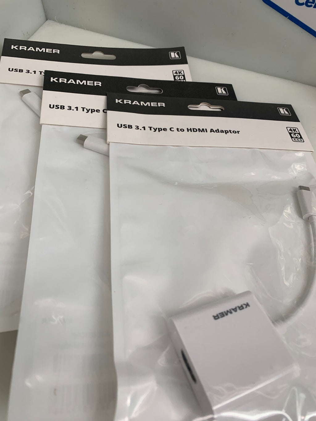 KRAMER HDMI  Adaptor USB 3.1 Typ C to HDMI   ADC-U31C/HF  (Lot of 4)
