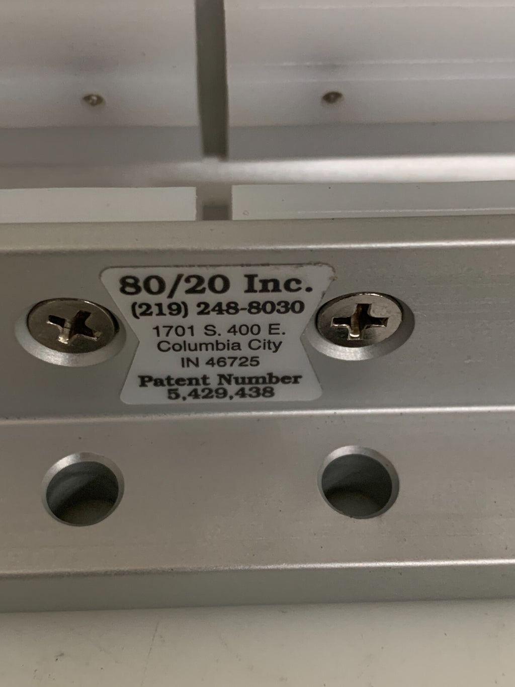 LOT OF 2  80/20 INC LINEAR GUIDE BLOCK BEARING