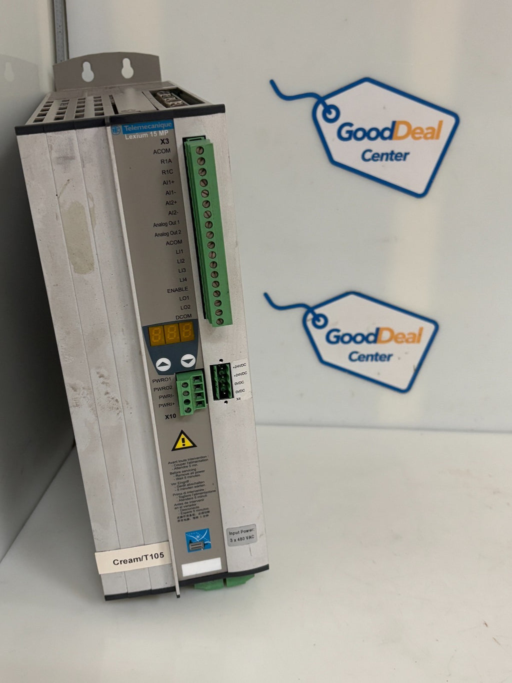 SCHNEIDER TELEMECANIQUE LEXIUM 15 MP SERVO CONTROLLER LXM15MD40N4