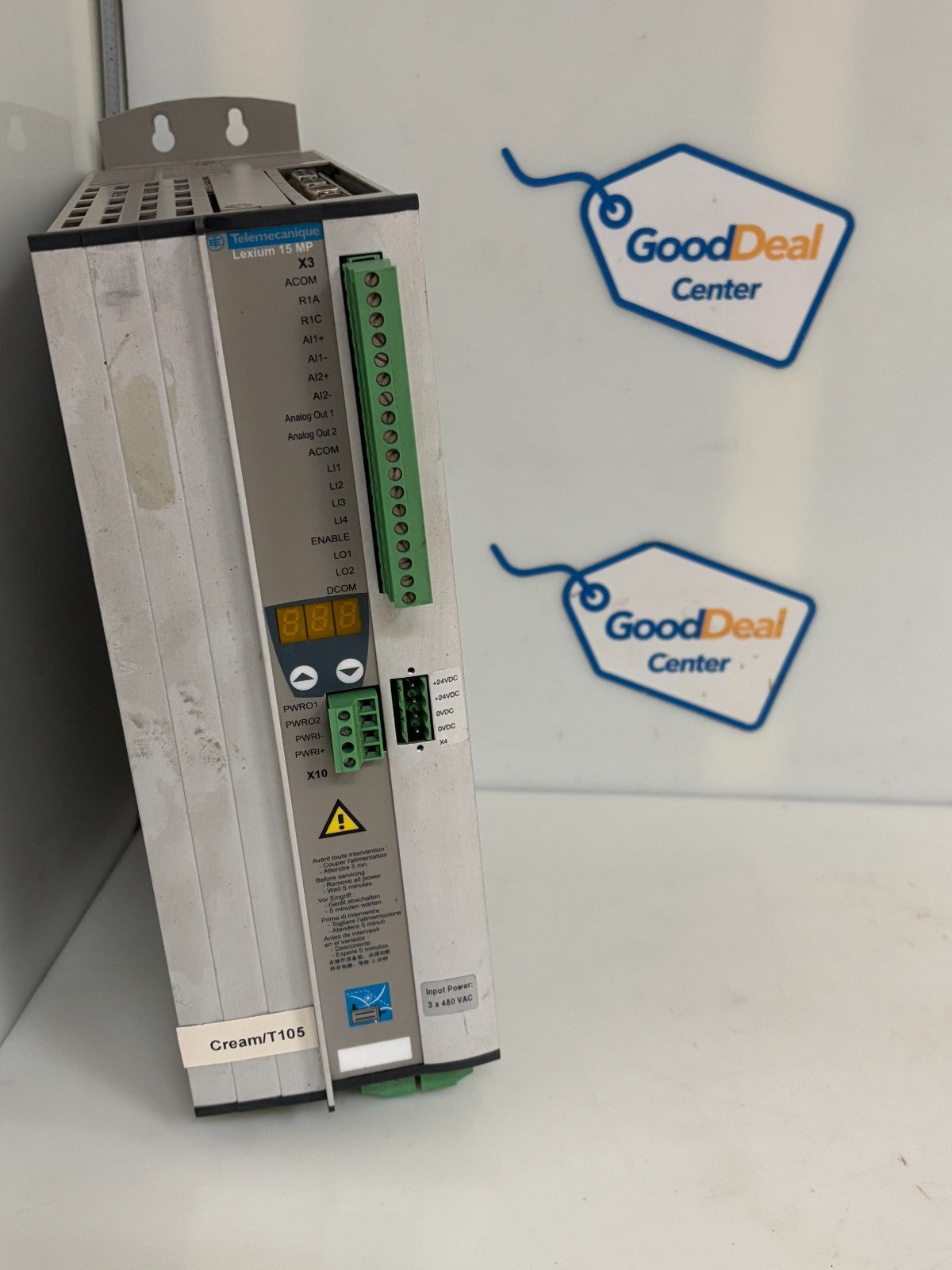 SCHNEIDER TELEMECANIQUE LEXIUM 15 MP SERVO CONTROLLER LXM15MD40N4