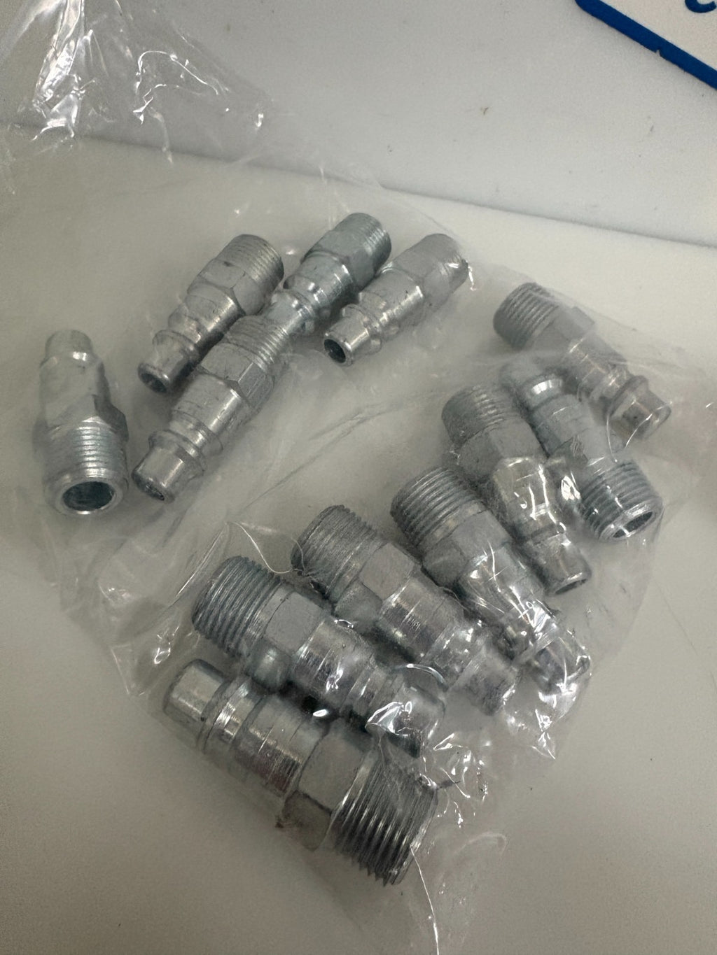LOT OF 14 PARKER NON VALVED NIPPLE H2E2