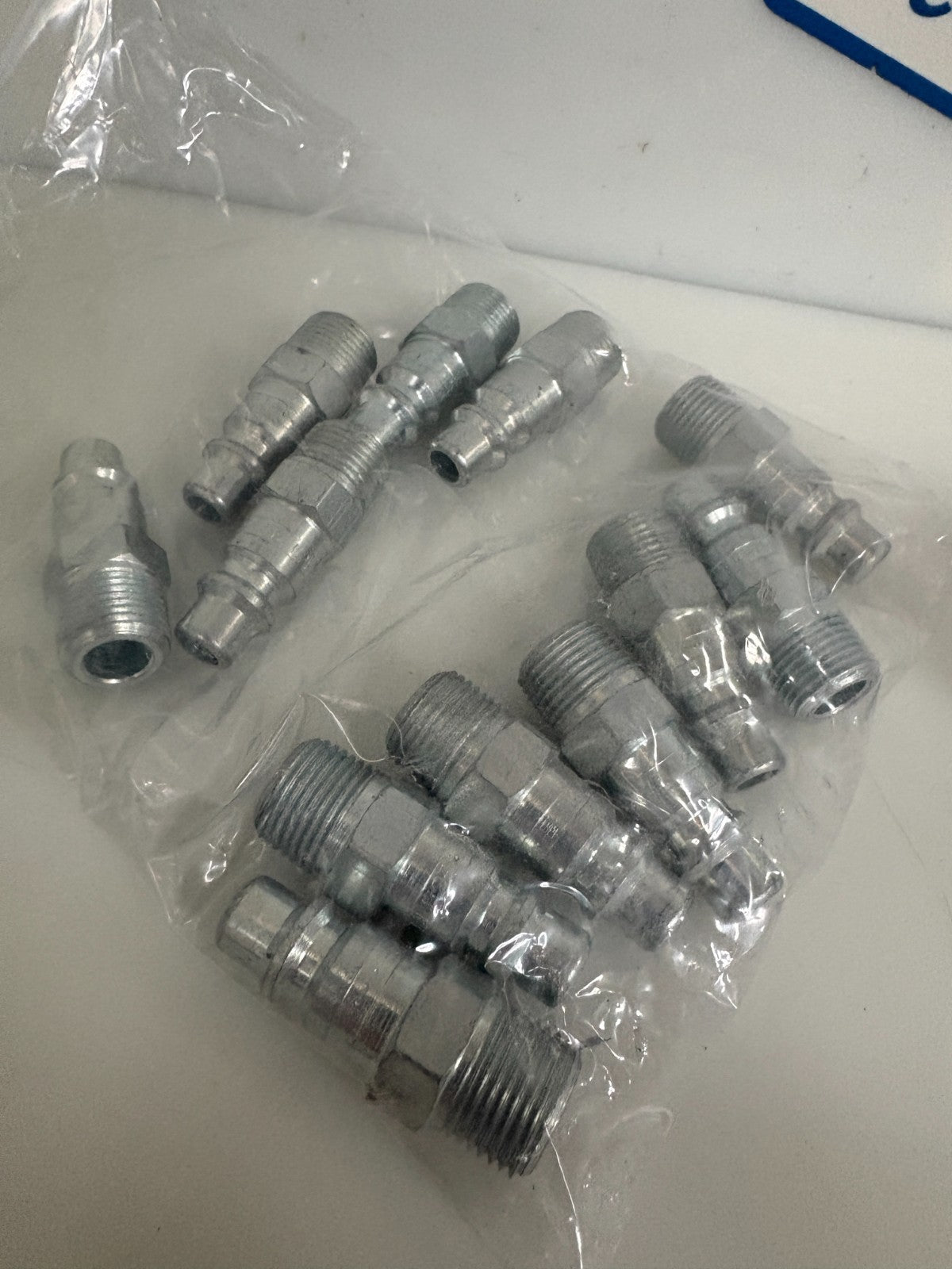 LOT OF 14 PARKER NON VALVED NIPPLE H2E2