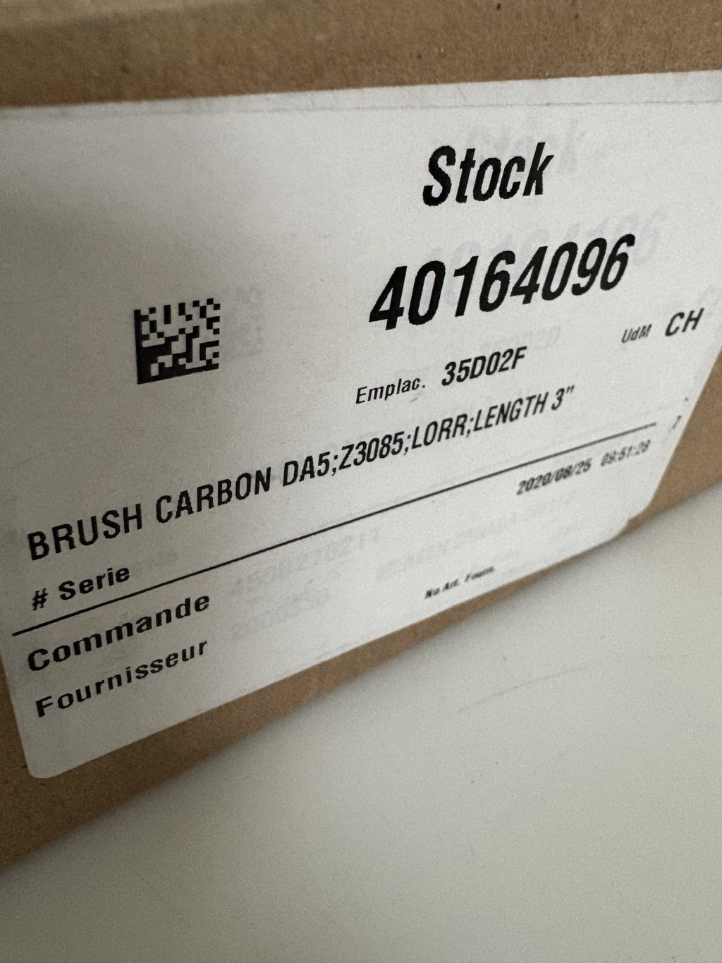 LOT OF 12 MERSEN DC MOTOR BRUSH Z3085