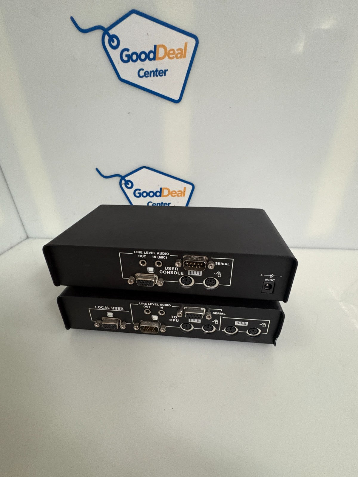 BLACK BOX SERV SWITCH CAT5 KVM EXTENDER LOCAL AND REMOTE UNIT NO CABLES0