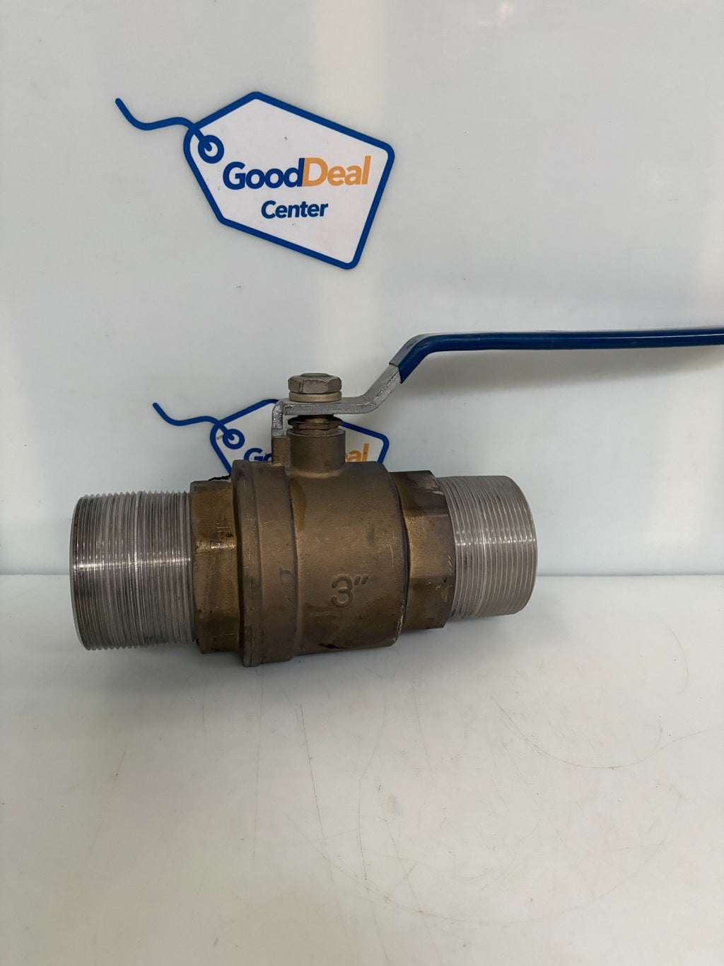IRP BRASS 3" 600 WOG BALL VALVE W/2 UNION FITTING0