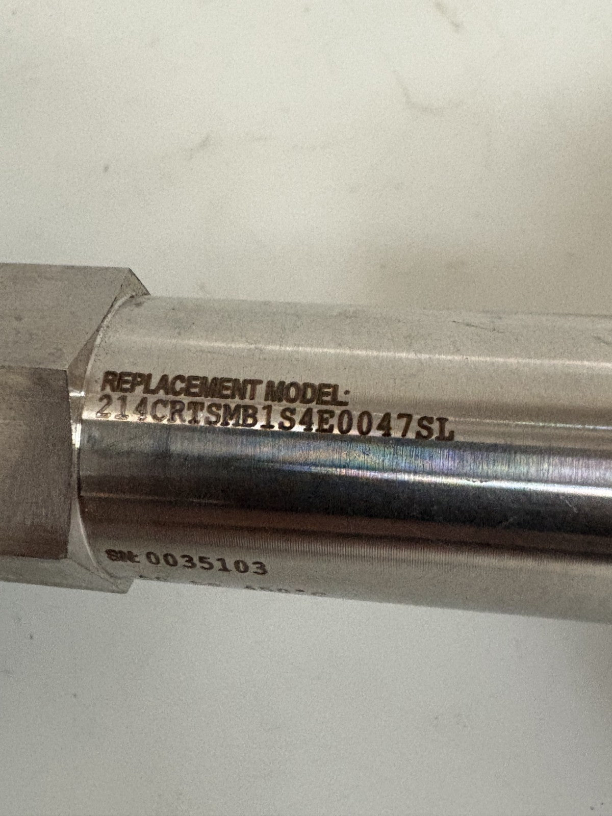 ROSEMOUNT SENSOR PT 100 W/PROBE 214CRTSMB1S4E0047SL2