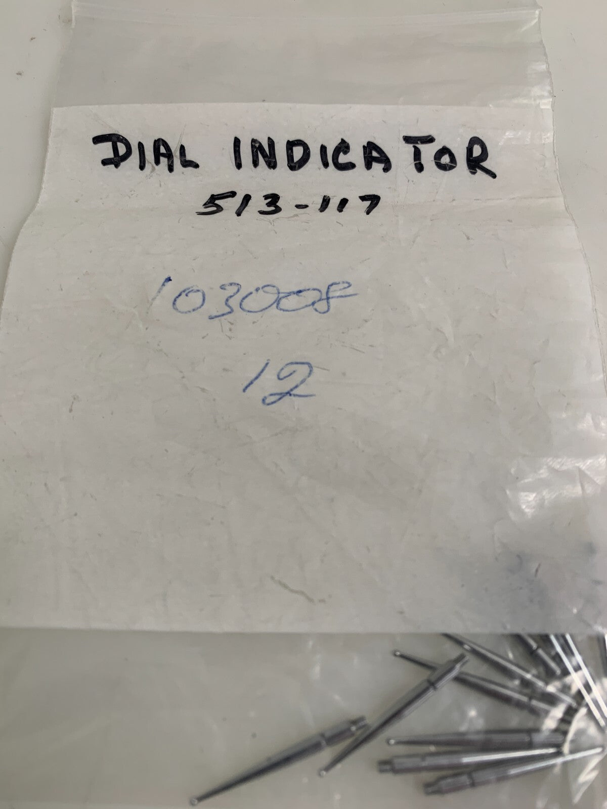 LOT OF 11 MITUTOYO INDICATOR PROBE PIN #103008