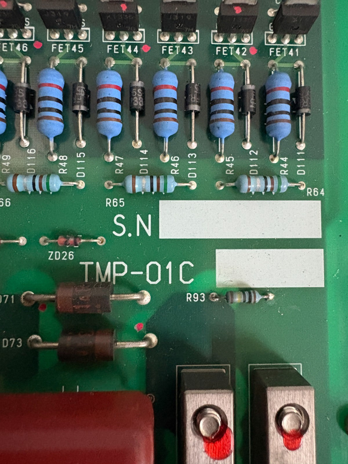 SODICK TMP-01C 1472820 PC 418 2098 PCB BOARD 