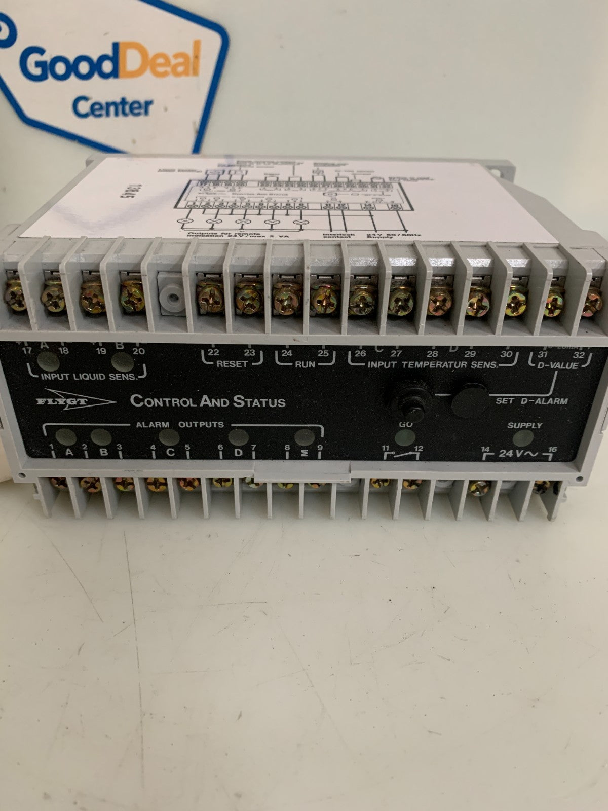 FLYGT CONTROL AND STATUS MODULE #83584 24V