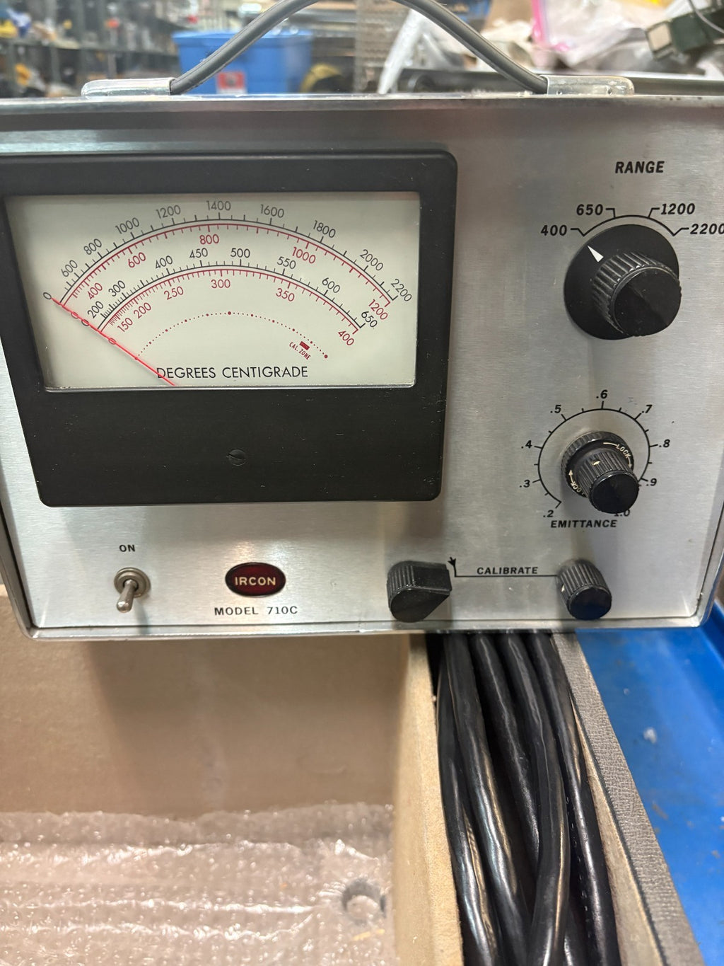 IRCON PYROMETER W/HEAT CAMERA 710C1