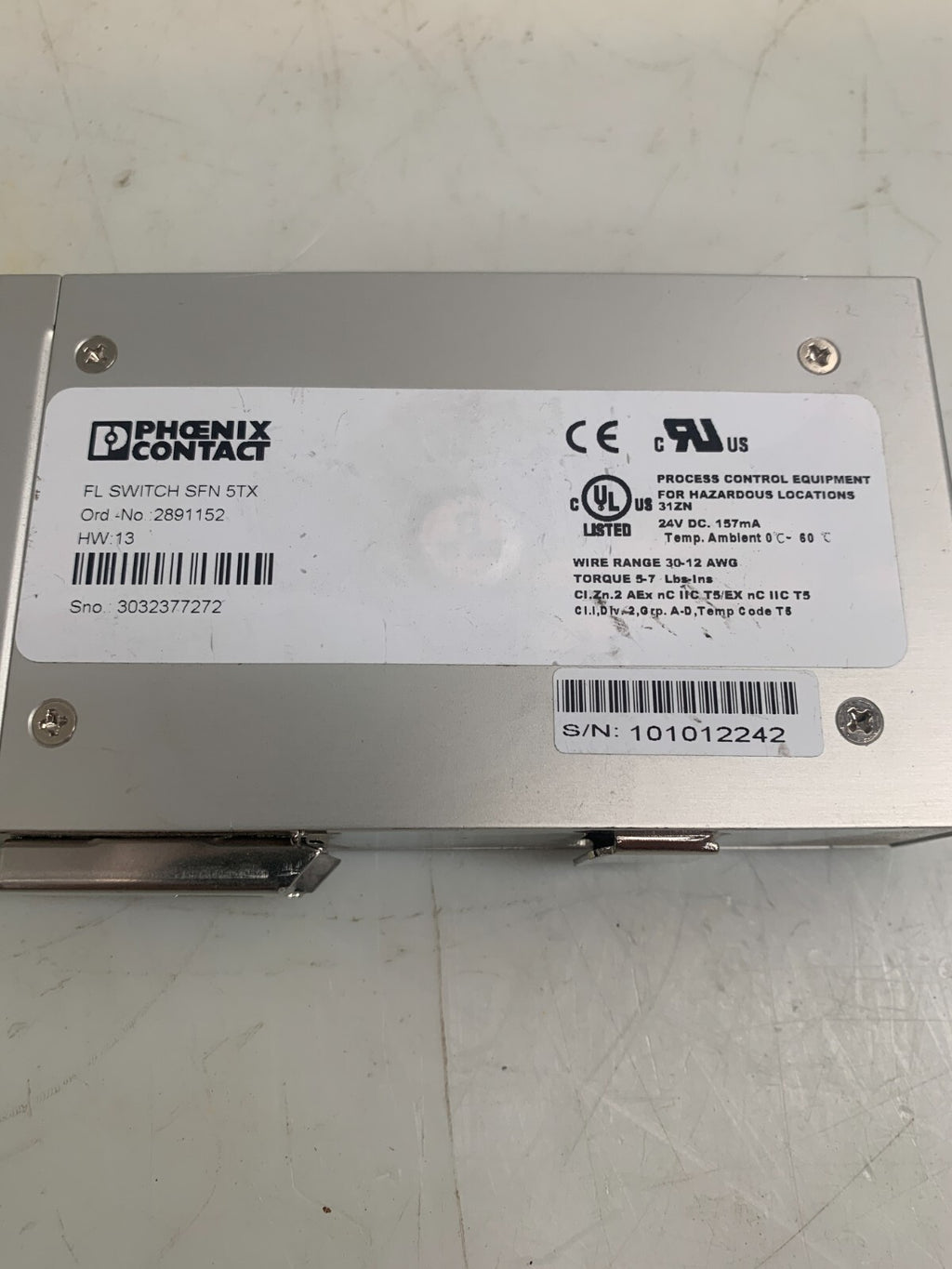 Phoenix Contact 2891152 Industrial Ethernet Switch