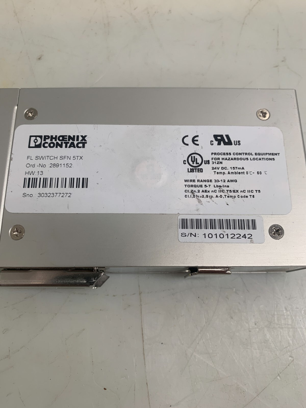 Phoenix Contact 2891152 Industrial Ethernet Switch