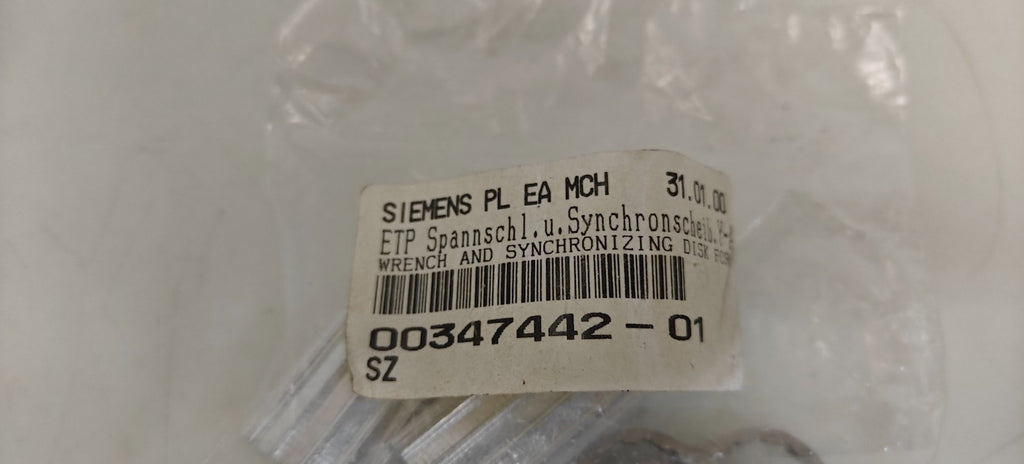 LOT OF 2 SIEMENS WRENCH & SYNCHRONIZING 00347442-011