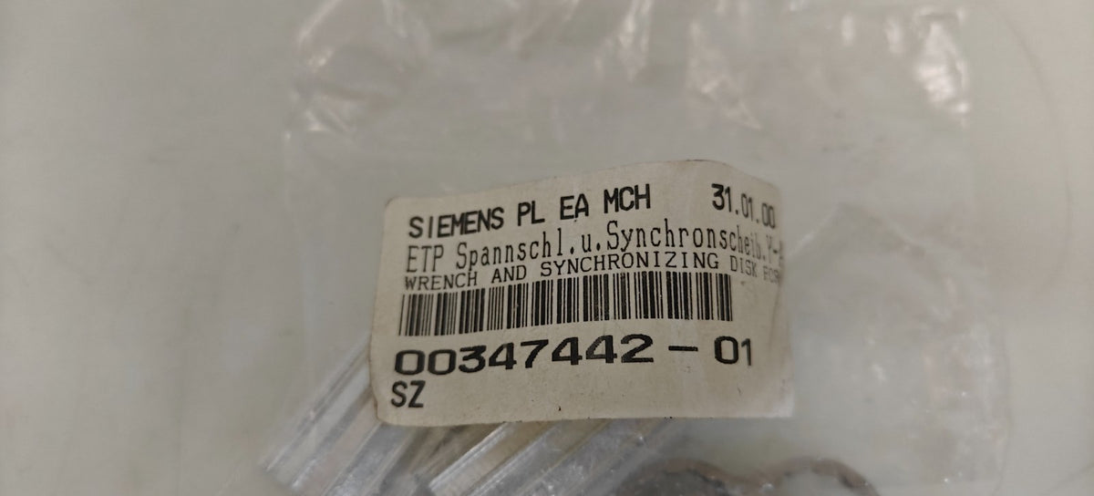 LOT OF 2 SIEMENS WRENCH & SYNCHRONIZING 00347442-011