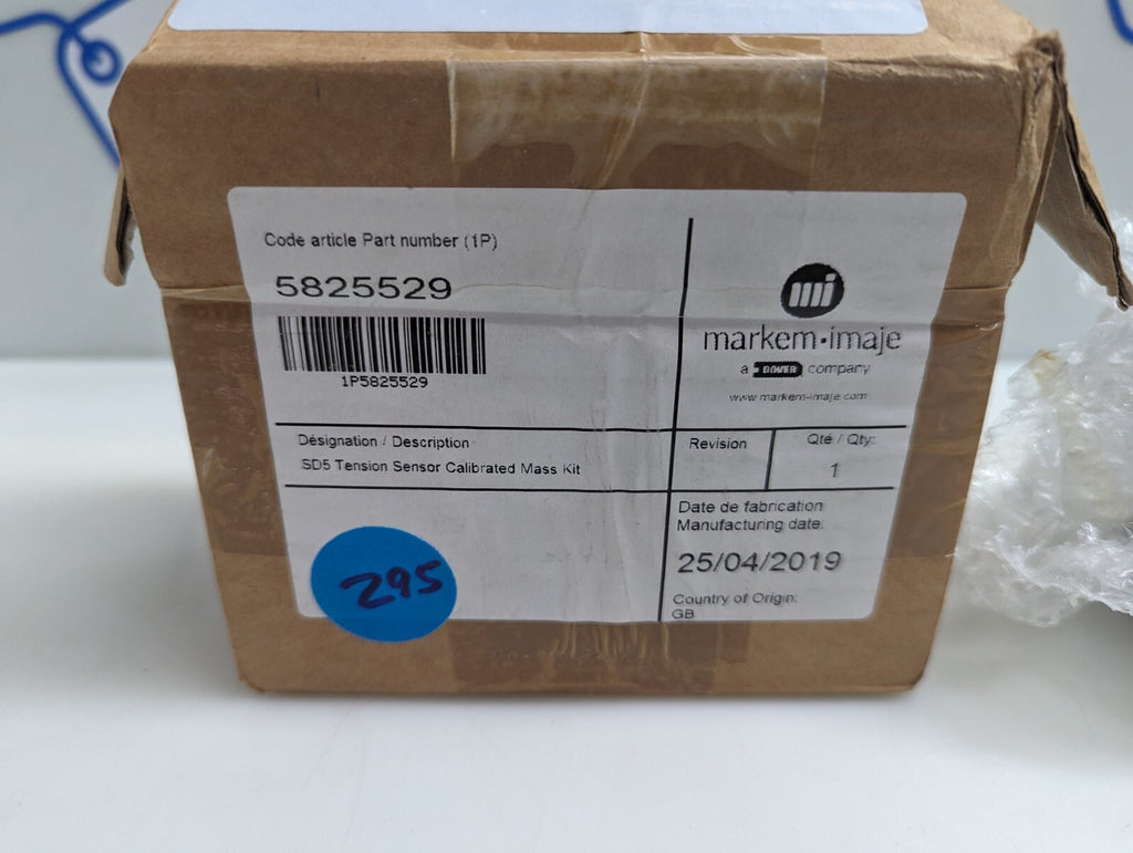 Markem Imaje SD5 Tension Sensor Calibrated Mass kit 1KG 5825529