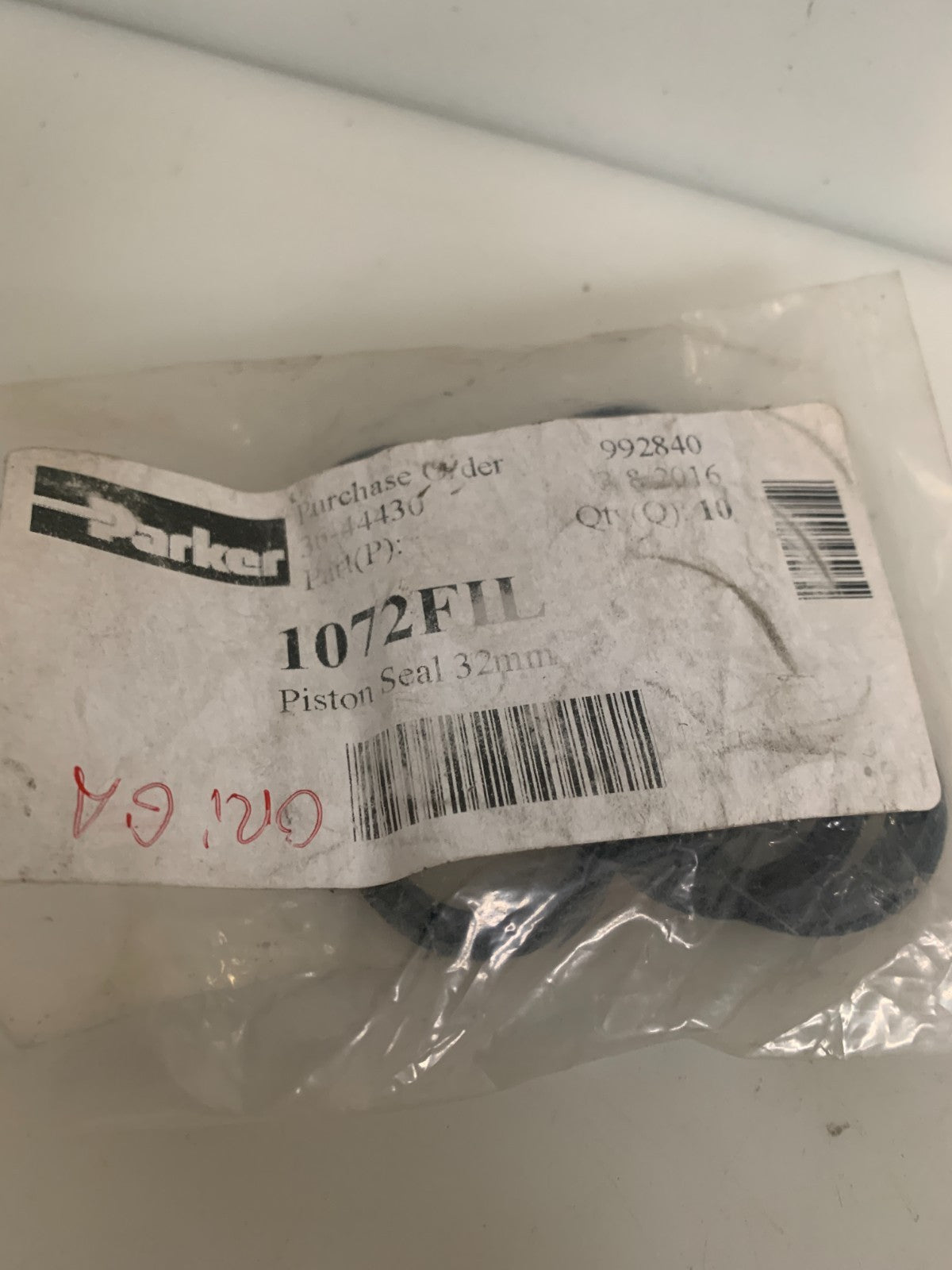 LOT OF 10 PARKER ORIGA PISTON SEAL 32MM  #1072 FIL