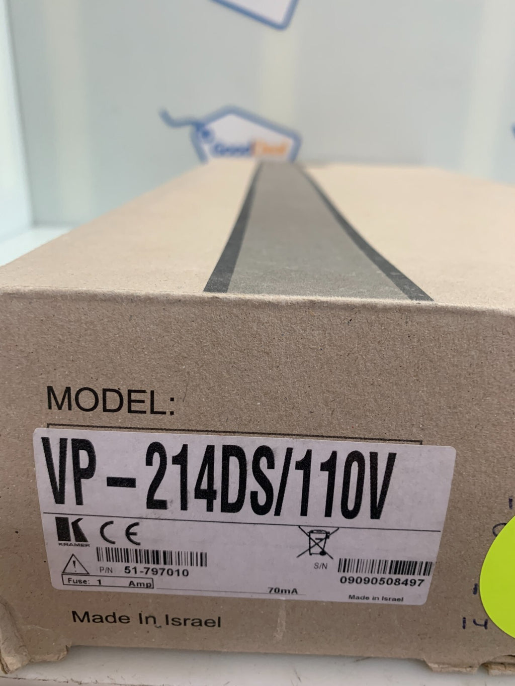 Kramer VP-214DS/110V 4 Independent 2x1 Computer Graphics Standby Switchers unit