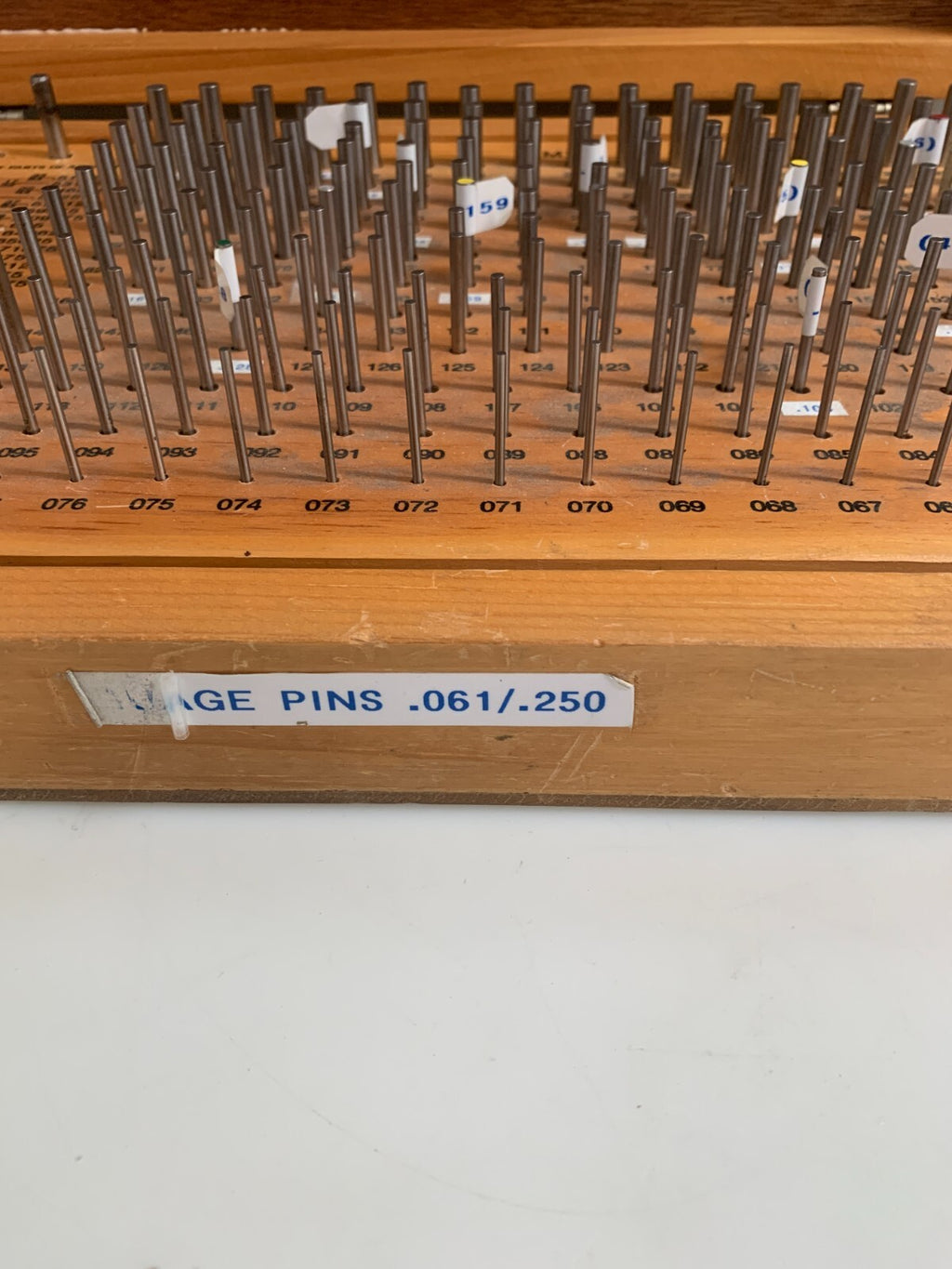 MEYER PIN GAUGE SET 061-250 M-1 PLUS IN CASE