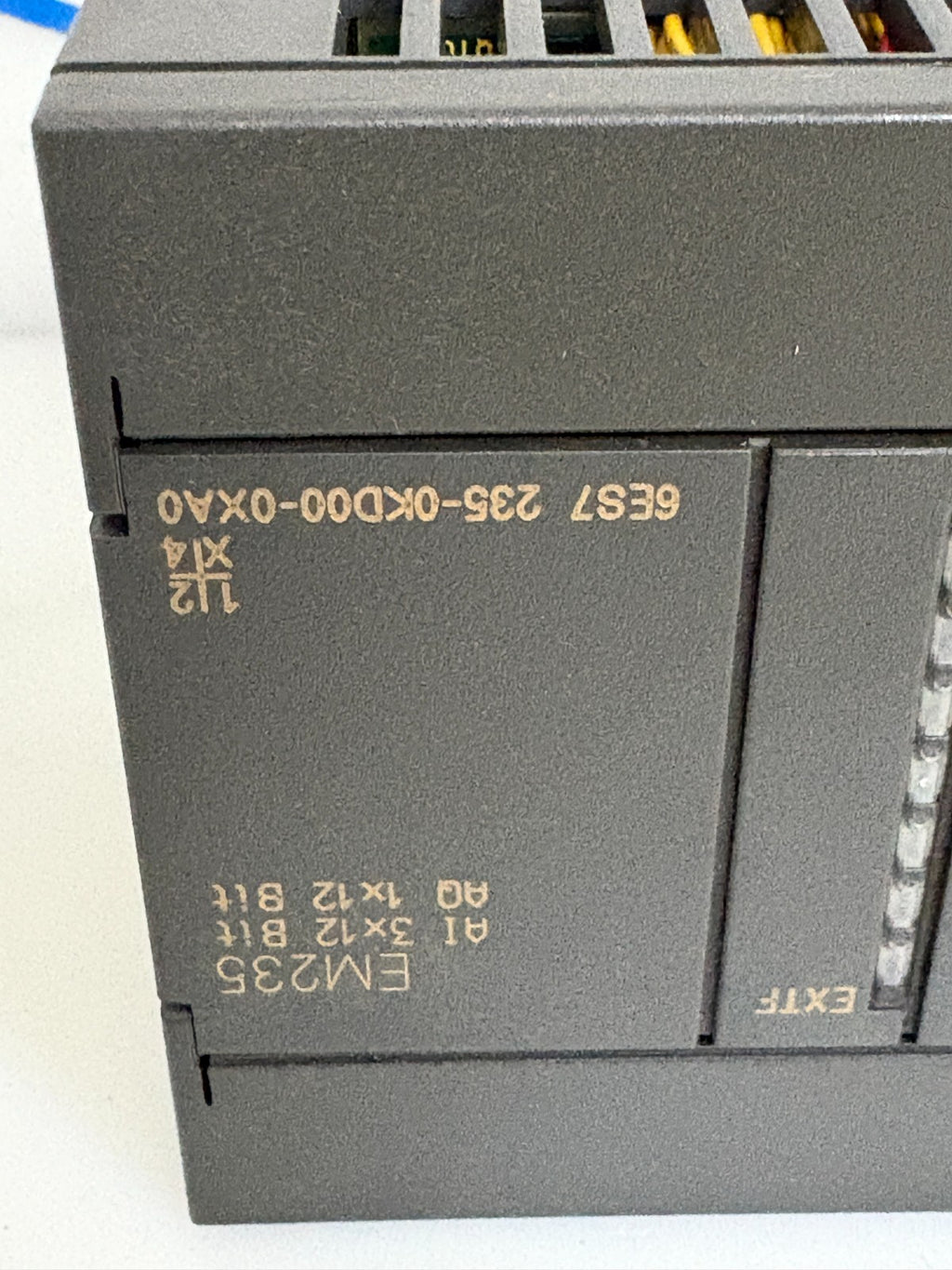 SIEMENS SIMATIC EM 235 ANALOG I/O EXPANSION MODULE 6ES7 235-OKD00-0XA0