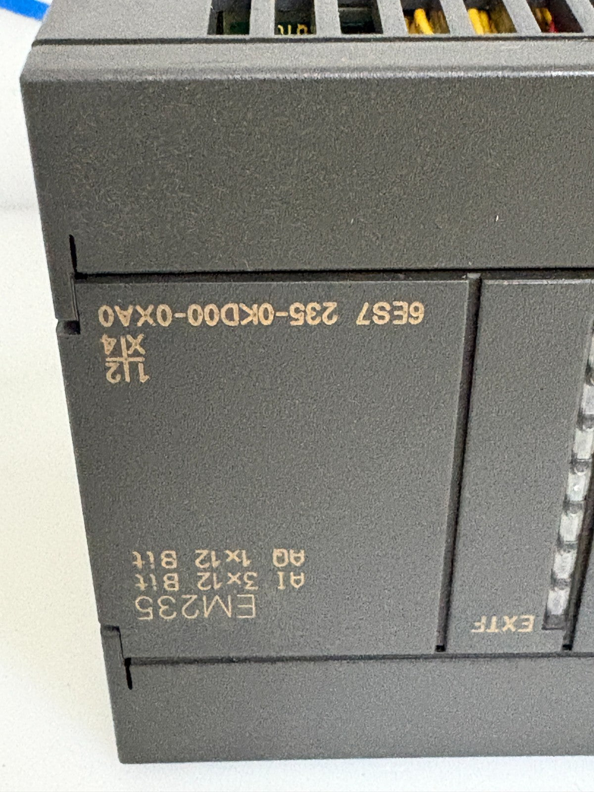 SIEMENS SIMATIC EM 235 ANALOG I/O EXPANSION MODULE 6ES7 235-OKD00-0XA0