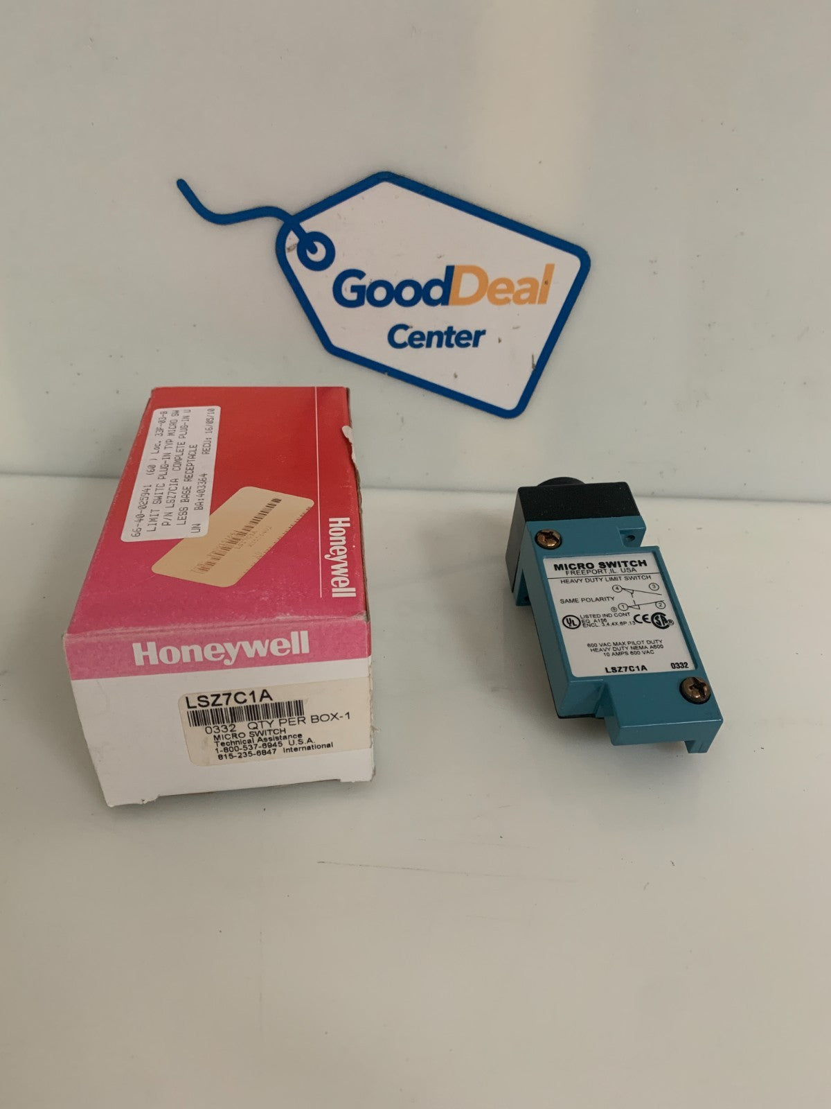 HONEYWELL H DUTY LIMIT SWITCH LSZ7 C1A0