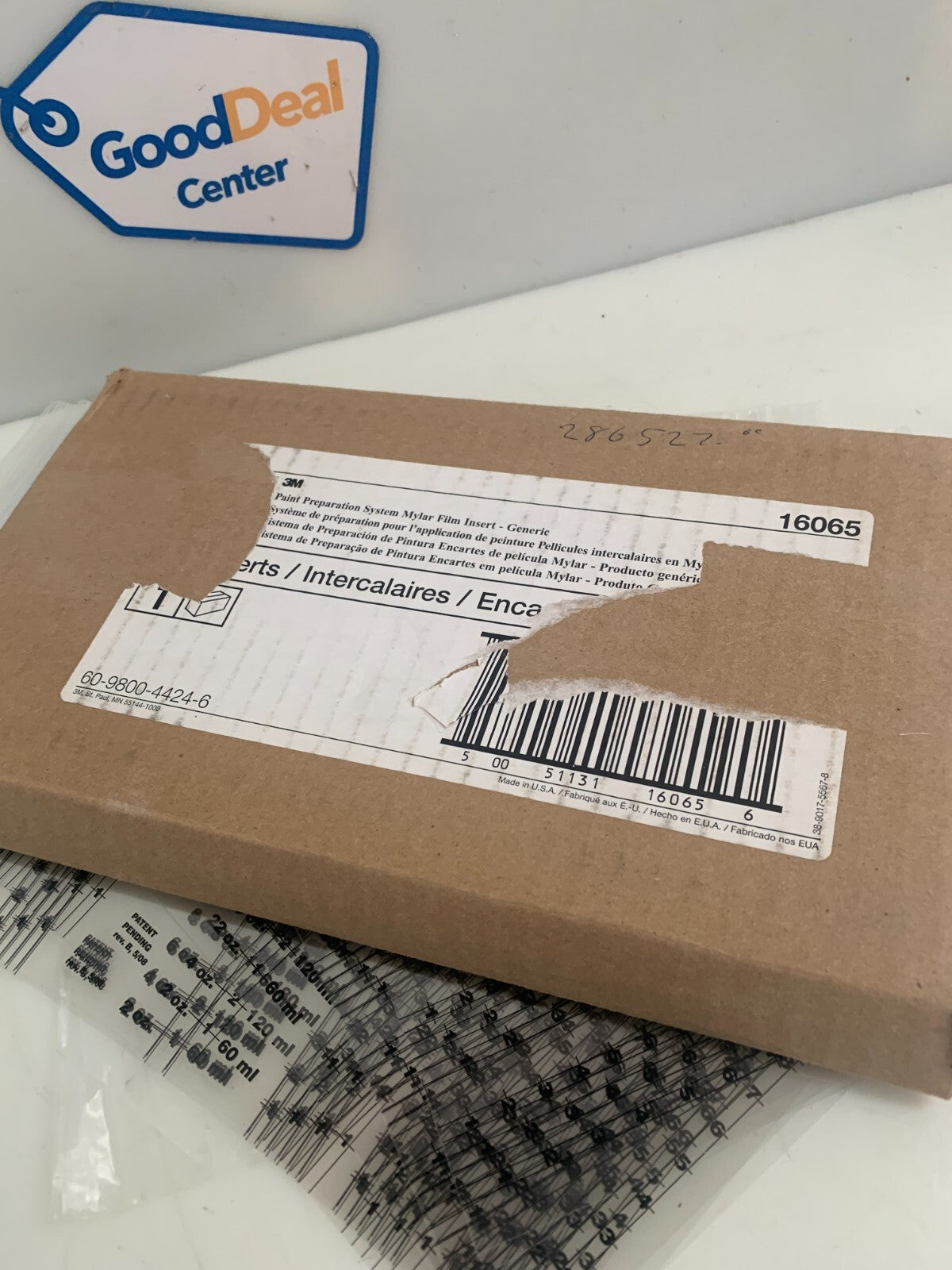 Box of 8 packs of 10 NEW 3M 16901 PPS LARGE MYLAR FILM INSERTS