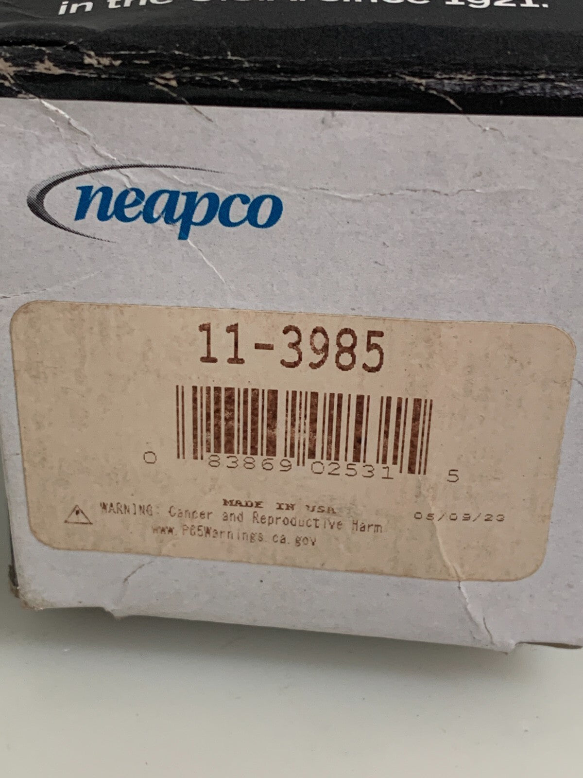 NEAPCO POWER TAKE OFF YOKE AND UNIVERSAL JOINT ASS. 11-3985