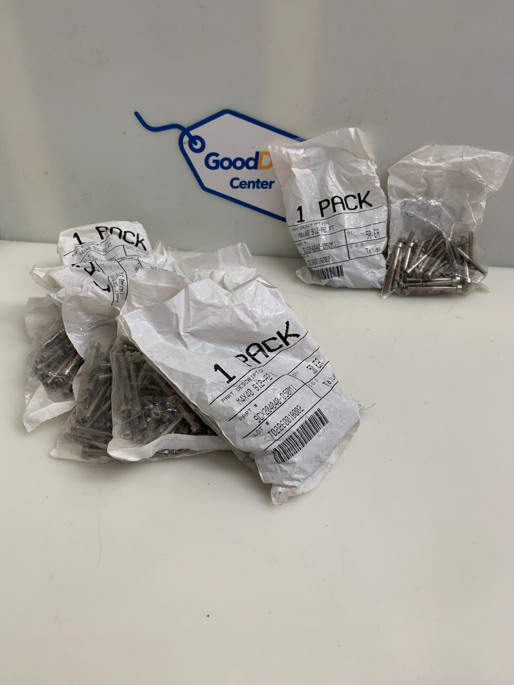 Mechanical Screw Socket Head  (10 bags of 50)