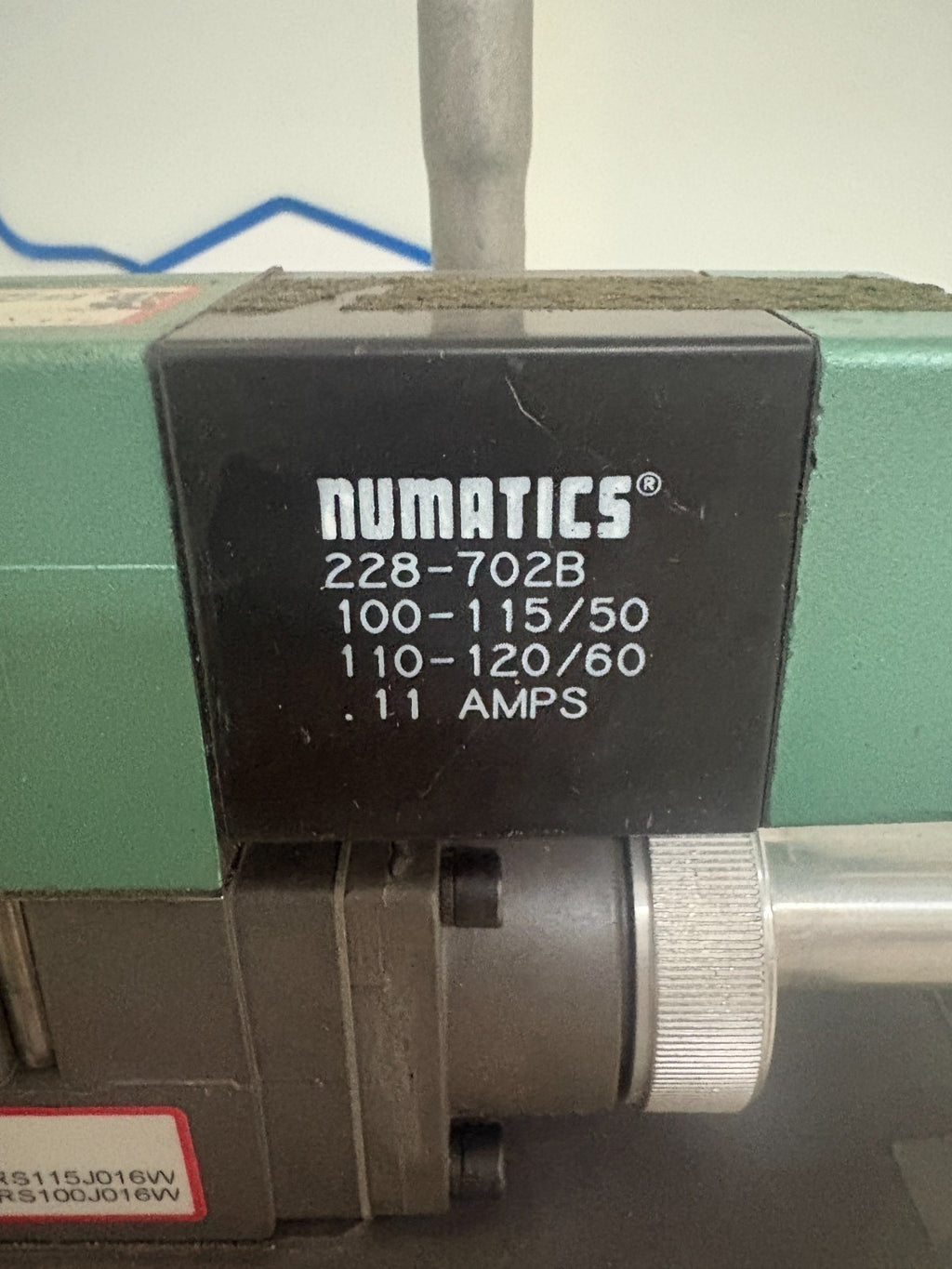 NUMATICS SOLENOID VALVE 228-702B W/53RS115J016W1