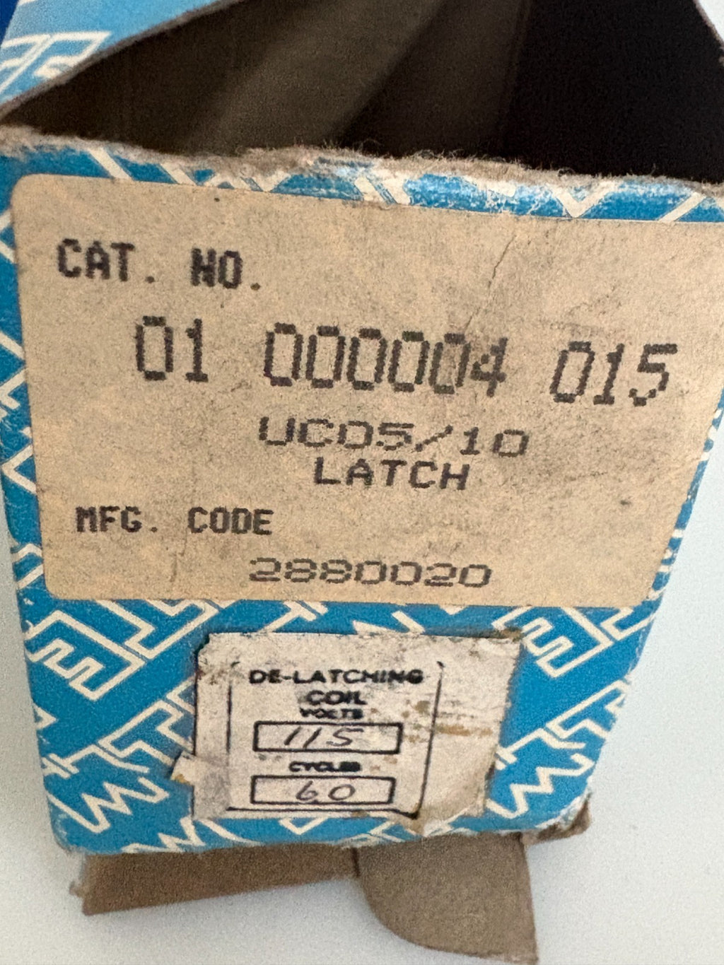MTE UC05/10 LATCH #01.000004.0152