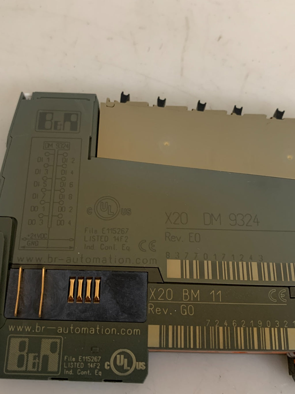 B & R I/O MODULE X20 DM 9324