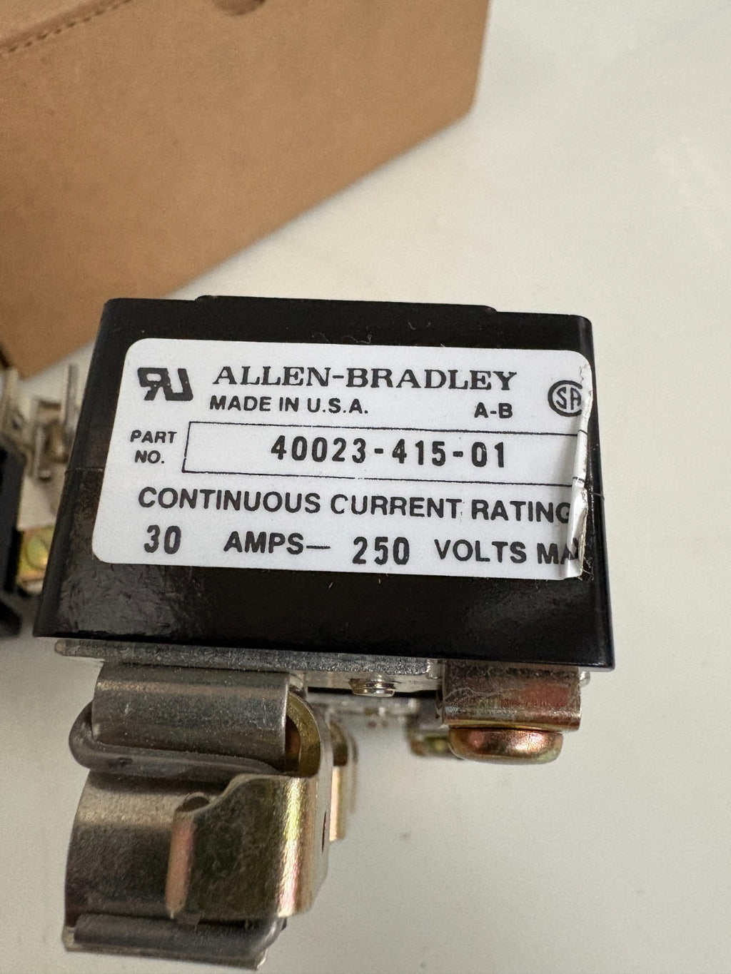 LOT OF 2 ALLEN BRADLEY FUSE BLOCK 1491-R125
