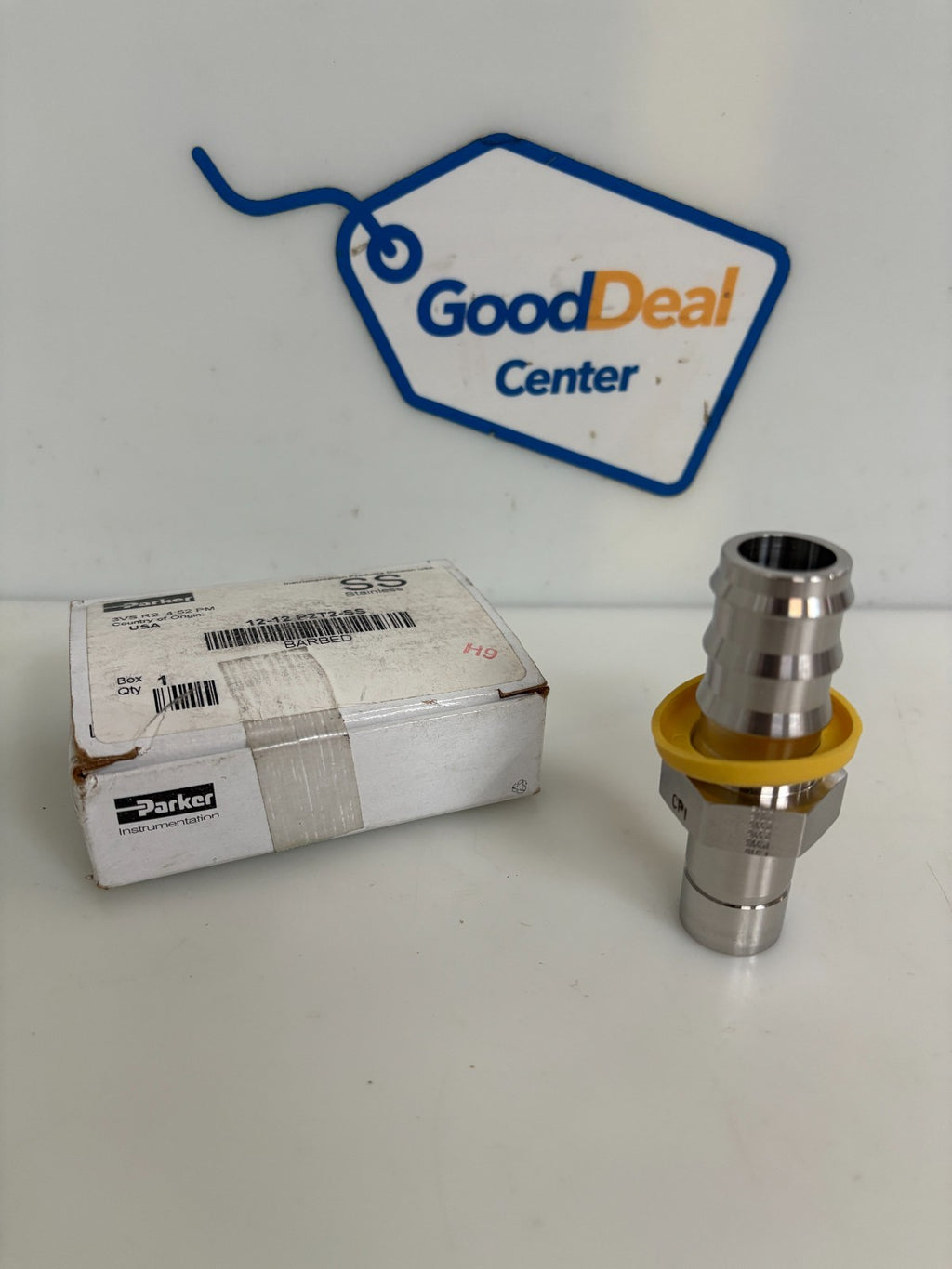 PARKER HANNIFIN S.STEEL PNEUMATIC FITTING 12-12 P2T2-SS