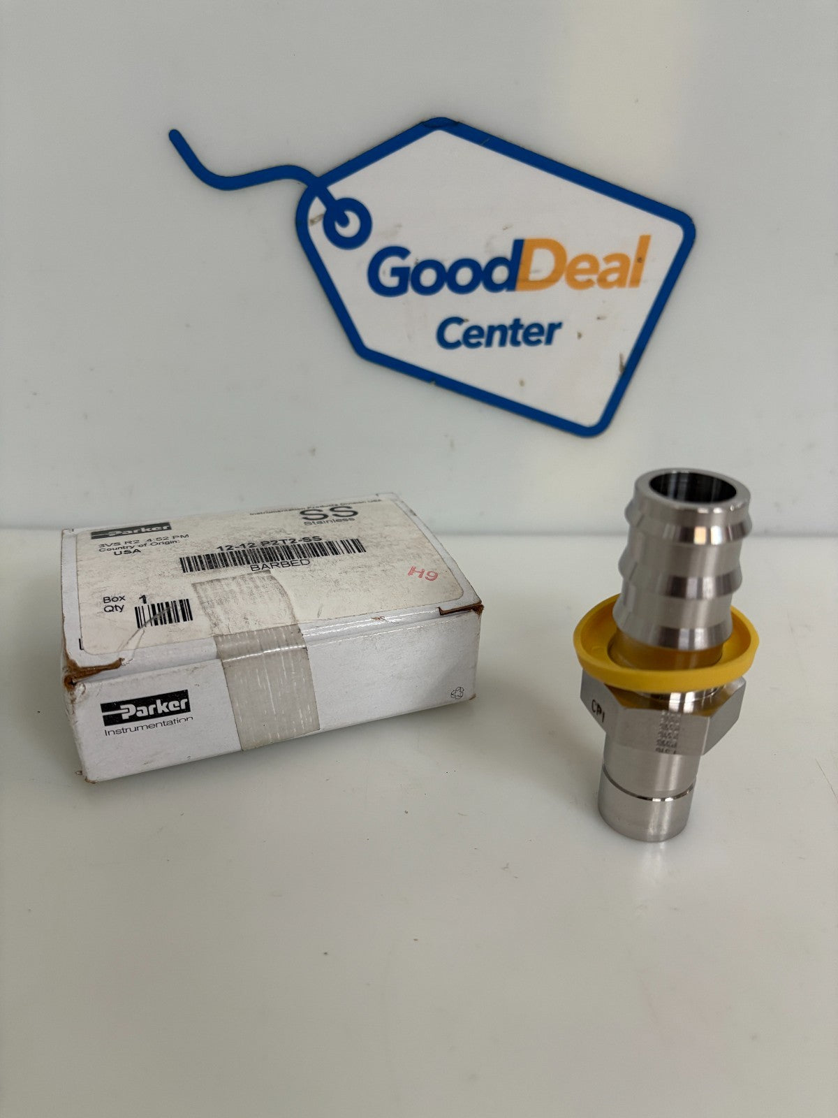 PARKER HANNIFIN S.STEEL PNEUMATIC FITTING 12-12 P2T2-SS