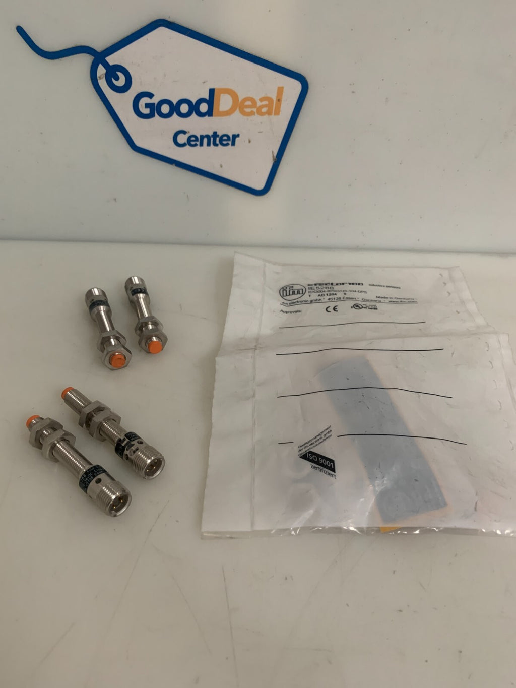 LOT OF 5  IFM EFECTOR 100 INDUCTIVE SENSOR IE 5288  IEK3004-BPKG/US-1OU-DPS