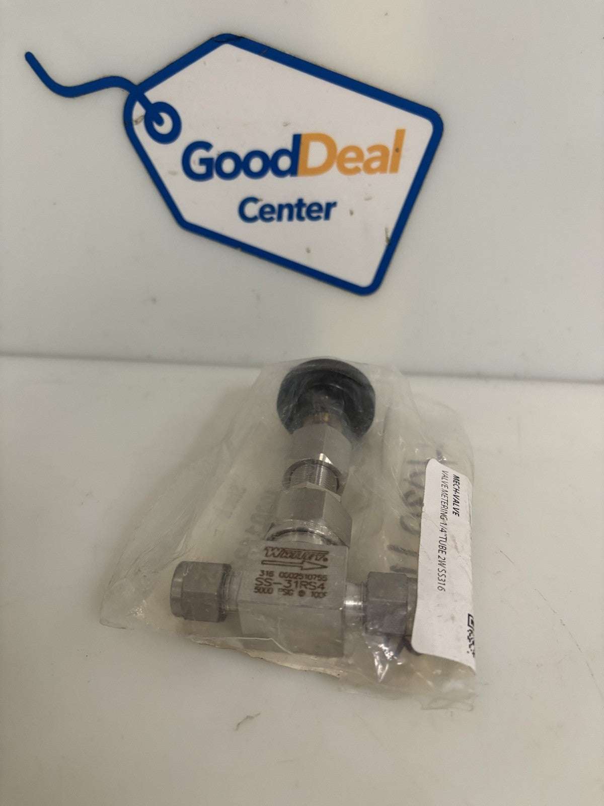 WHITEY 5000 PSI NEEDLE VALVE SS-31RS 4
