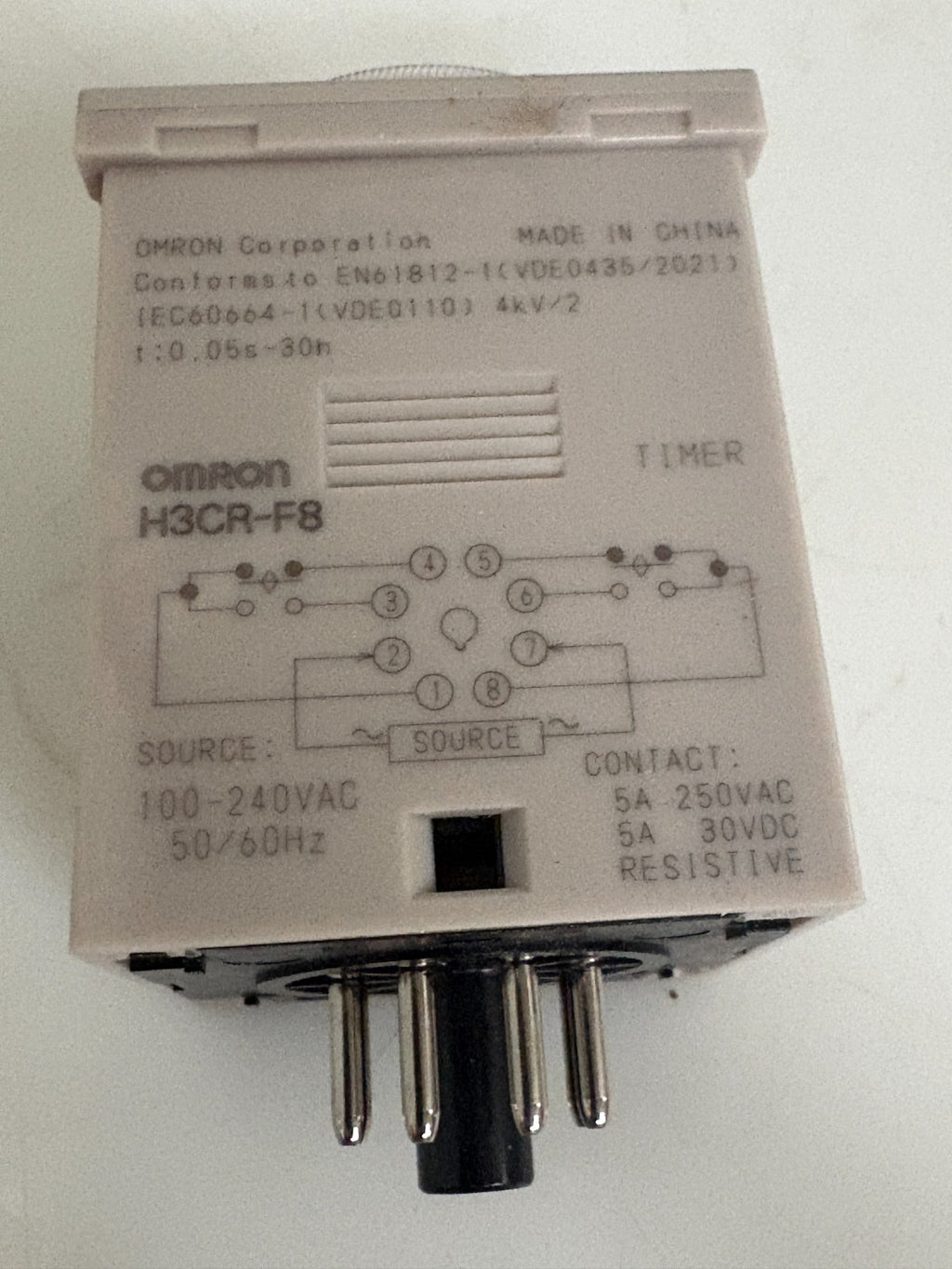 OMRON TIMER H3CR-F8