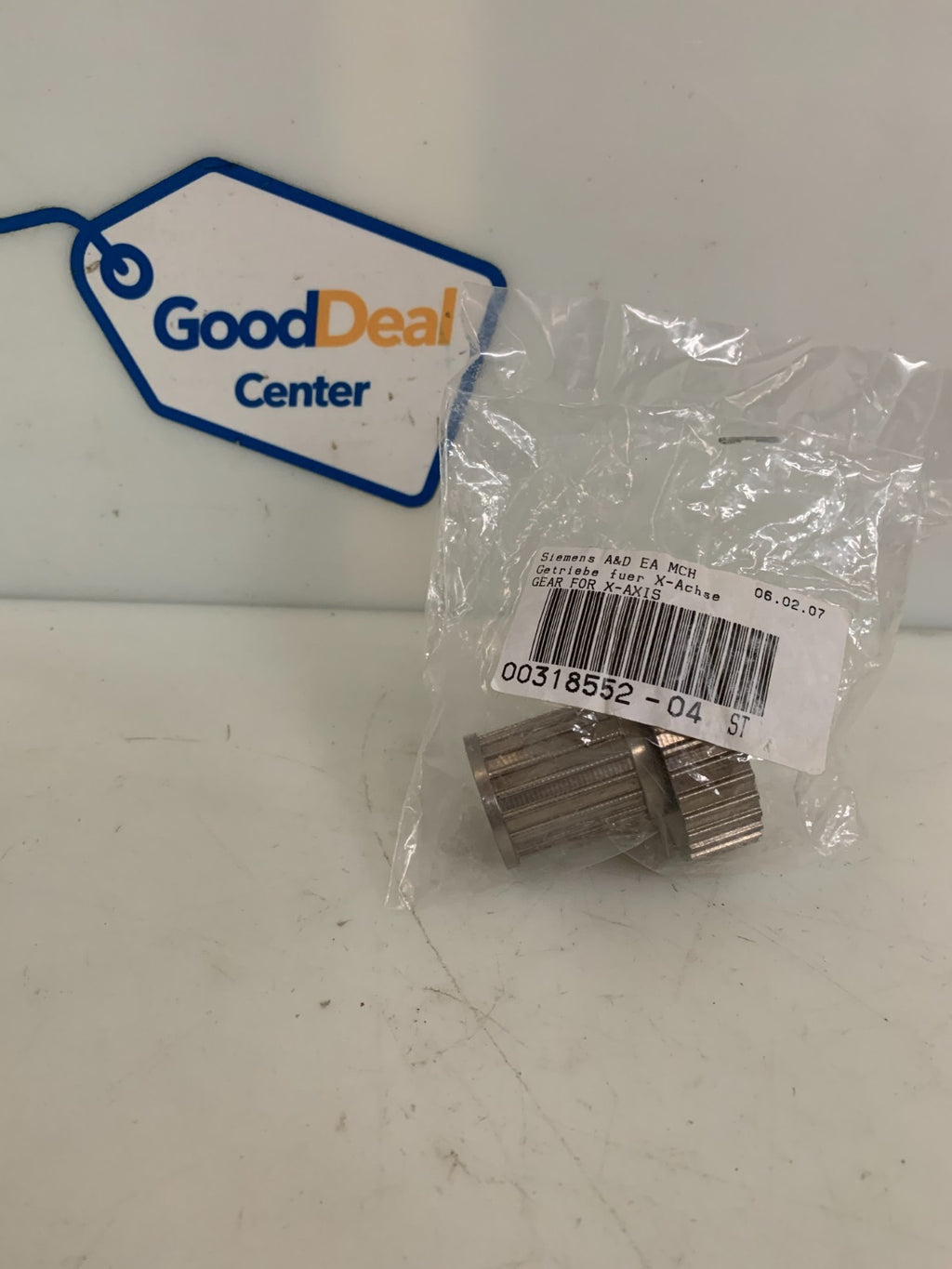 SIEMENS X ASIS GEAR 00318552-04