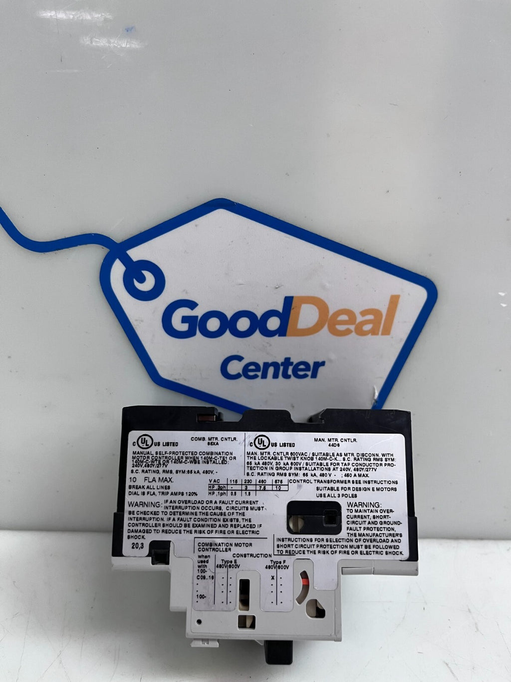 ALLEN-BRADLEY  140M-C2E-C10 Circuit Breaker Serie C (Like New)