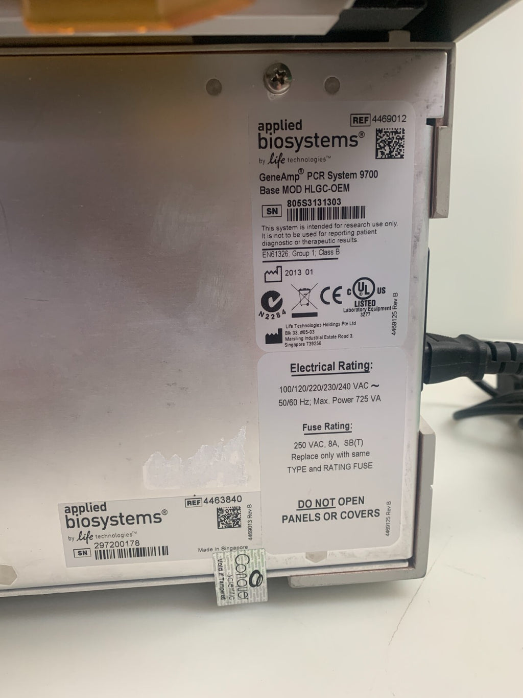 Applied Biosystems GeneAmp PCR System 9700
