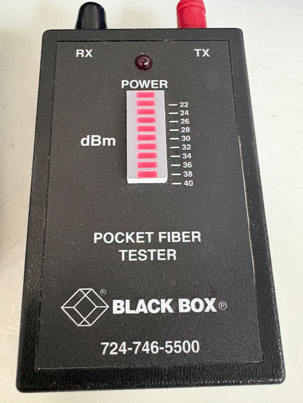 BLACK BOX POCKET FIBER TESTER TS055A AND TS056A POCKET OPTO SOURCE1