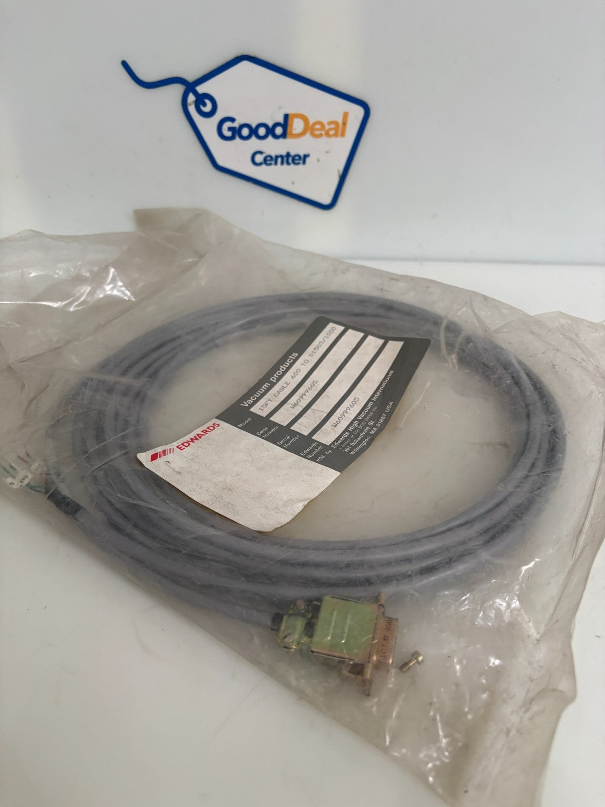 EDWARDS 15' CABLE 600 TO 61505/1550 #W60999605