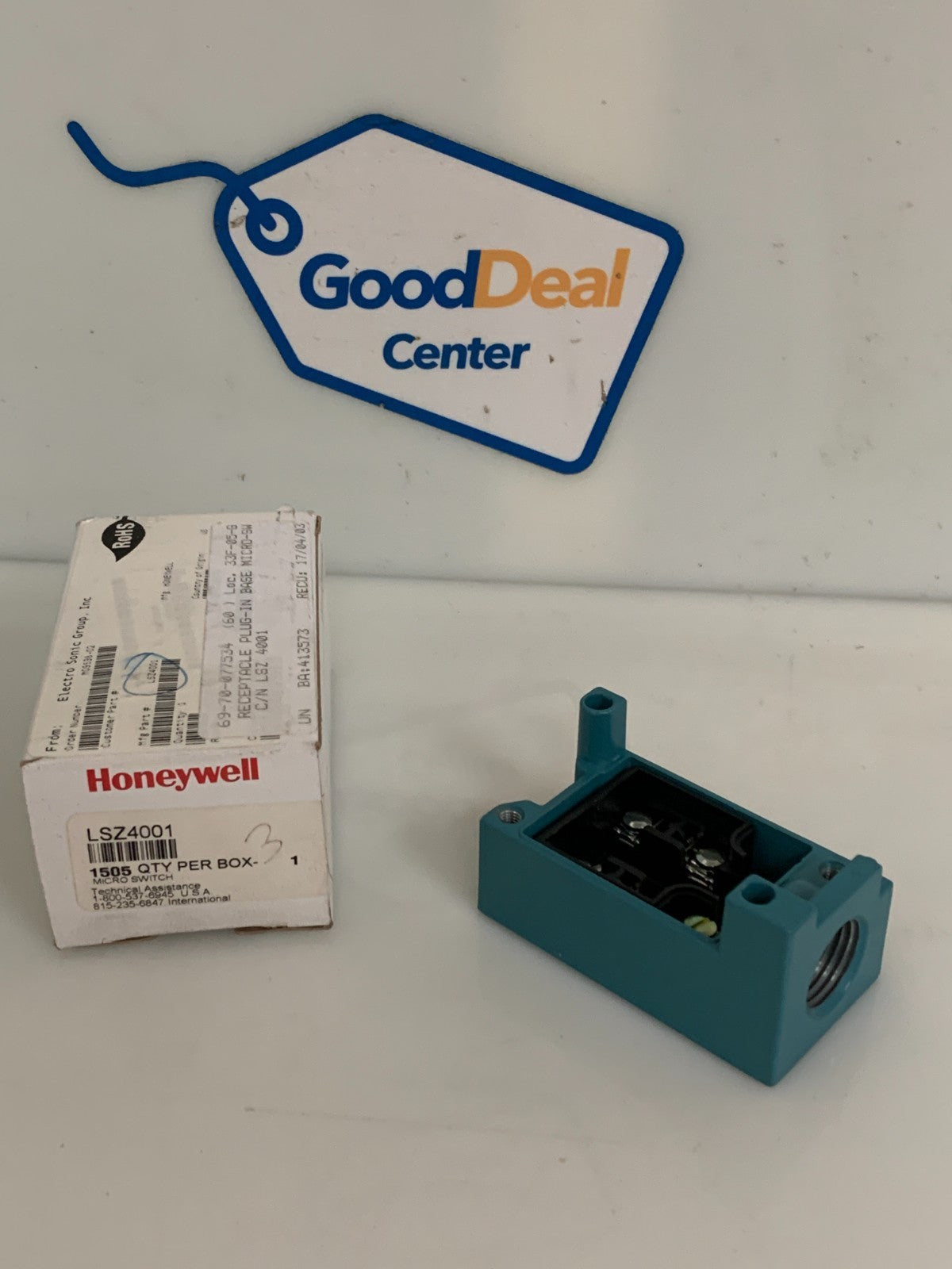 HONEYWELL LIMIT SWITCH RECEPTACLE LSZ40010