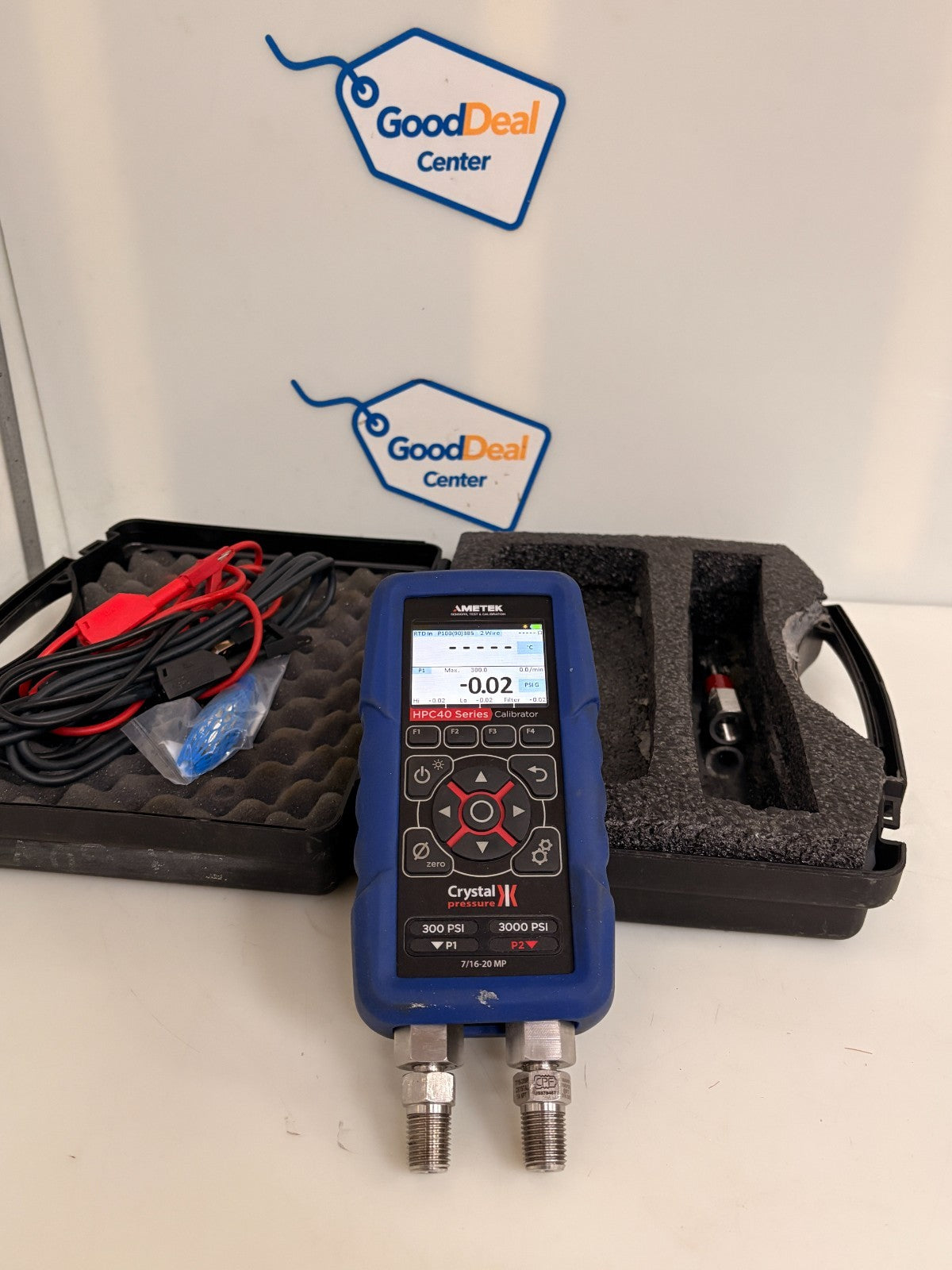 AMETEK CRYSTAL PRESSURE CALIBRATOR MODEL HPC40 SERIES
