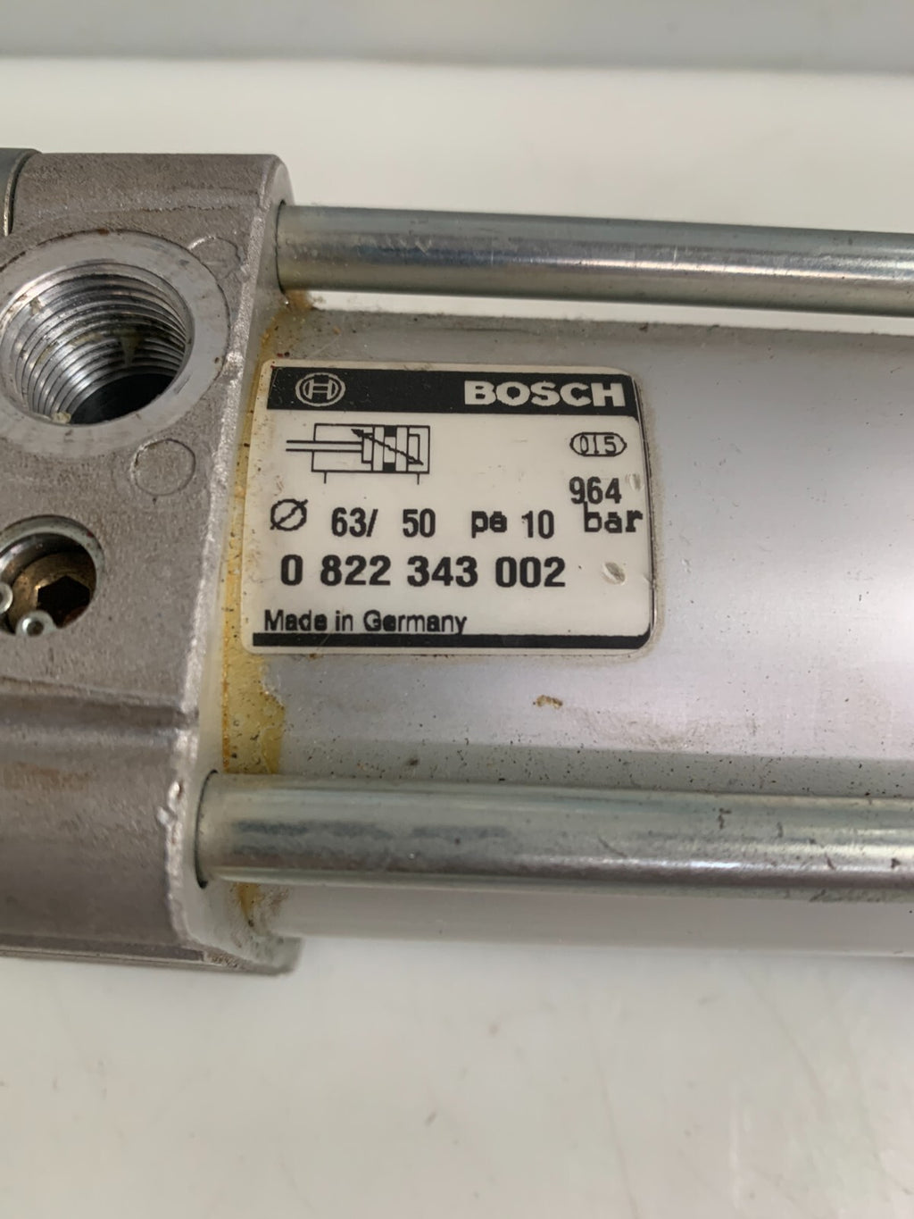 BOSCH PNEUMATIC ACTUATOR CYLINDER 0 822 343 002